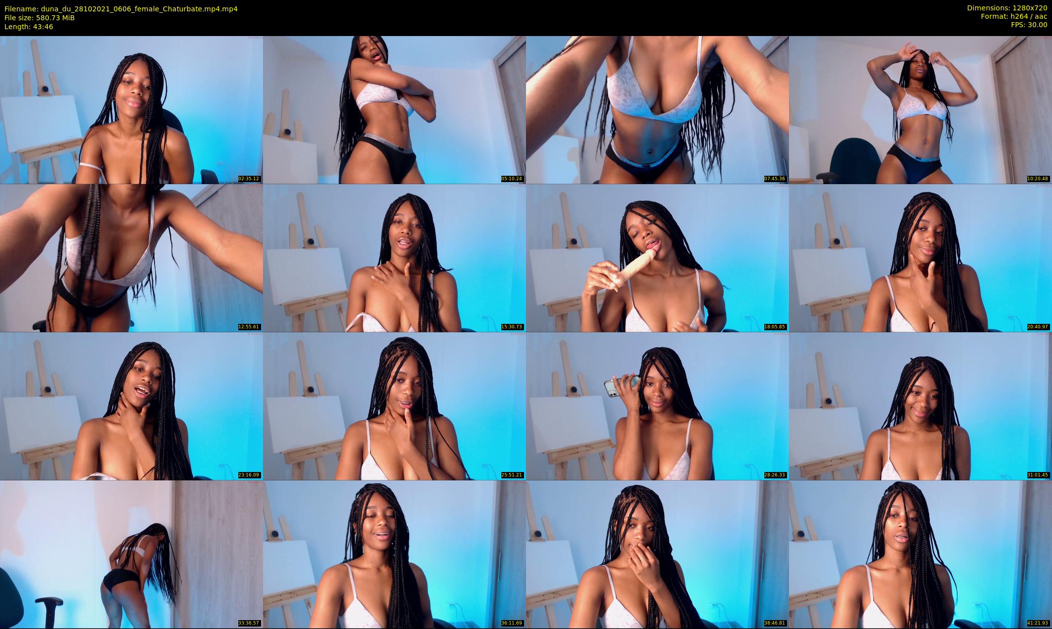 duna_du — 44 minute Chaturbate female cam show recording, 720p, Oct 28, 2021
