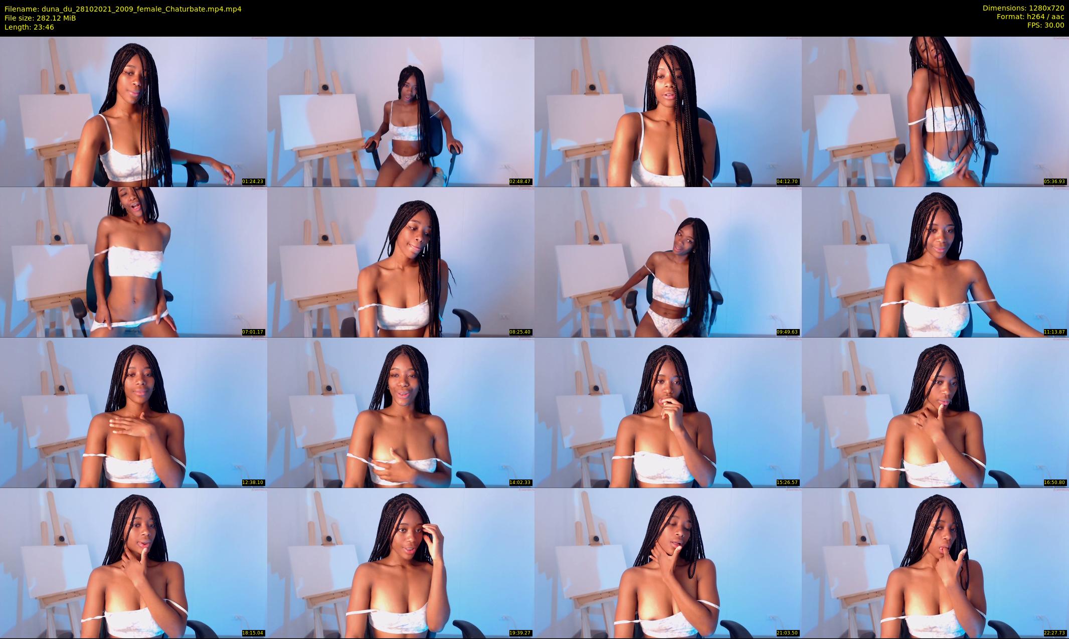 duna_du — 24 minute Chaturbate female cam show recording, 720p, Oct 28, 2021