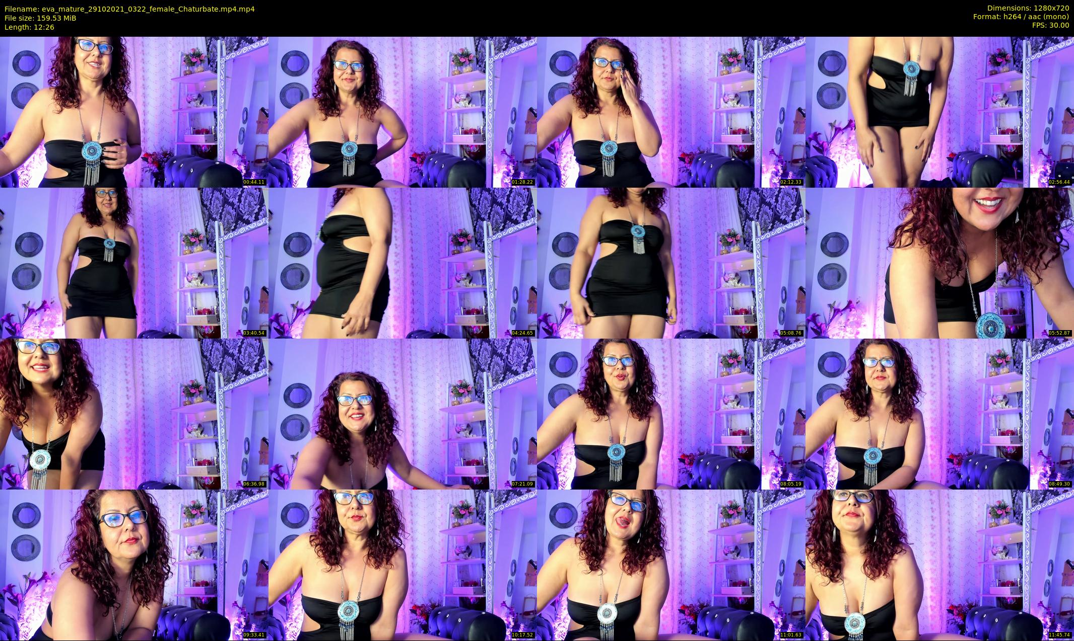 eva_mature — 13 minute Chaturbate female cam show recording, 720p, Oct 29, 2021