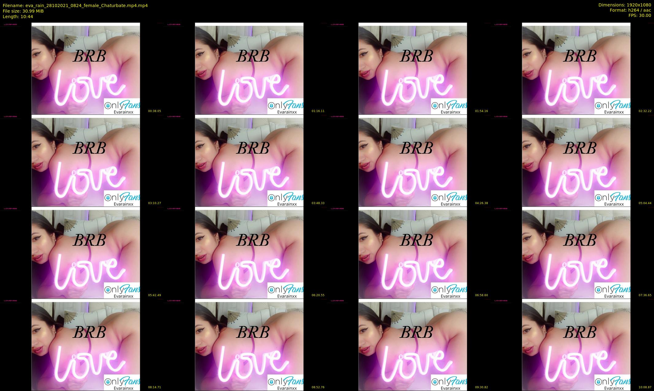 eva_rain — 11 minute Chaturbate female cam show recording, 1080p, Oct 28, 2021