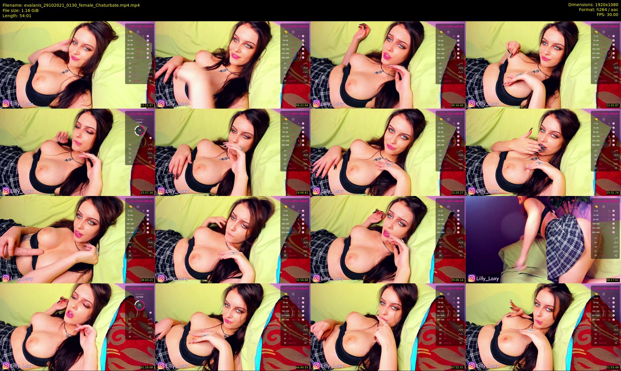 evalanis — 55 minute Chaturbate couple cam show recording, 1080p, Oct 29, 2021