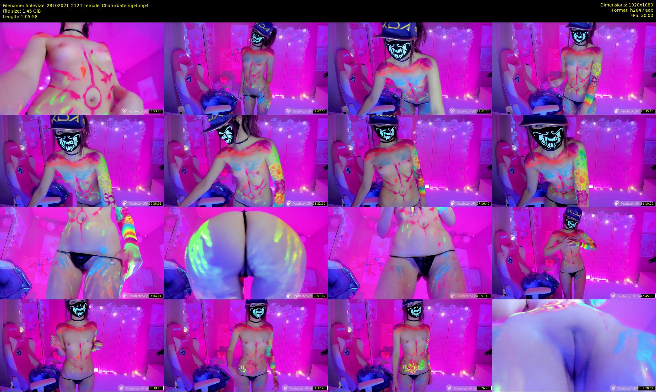 finleyfae — 66 minute Chaturbate female cam show recording, 1080p, Oct 28, 2021
