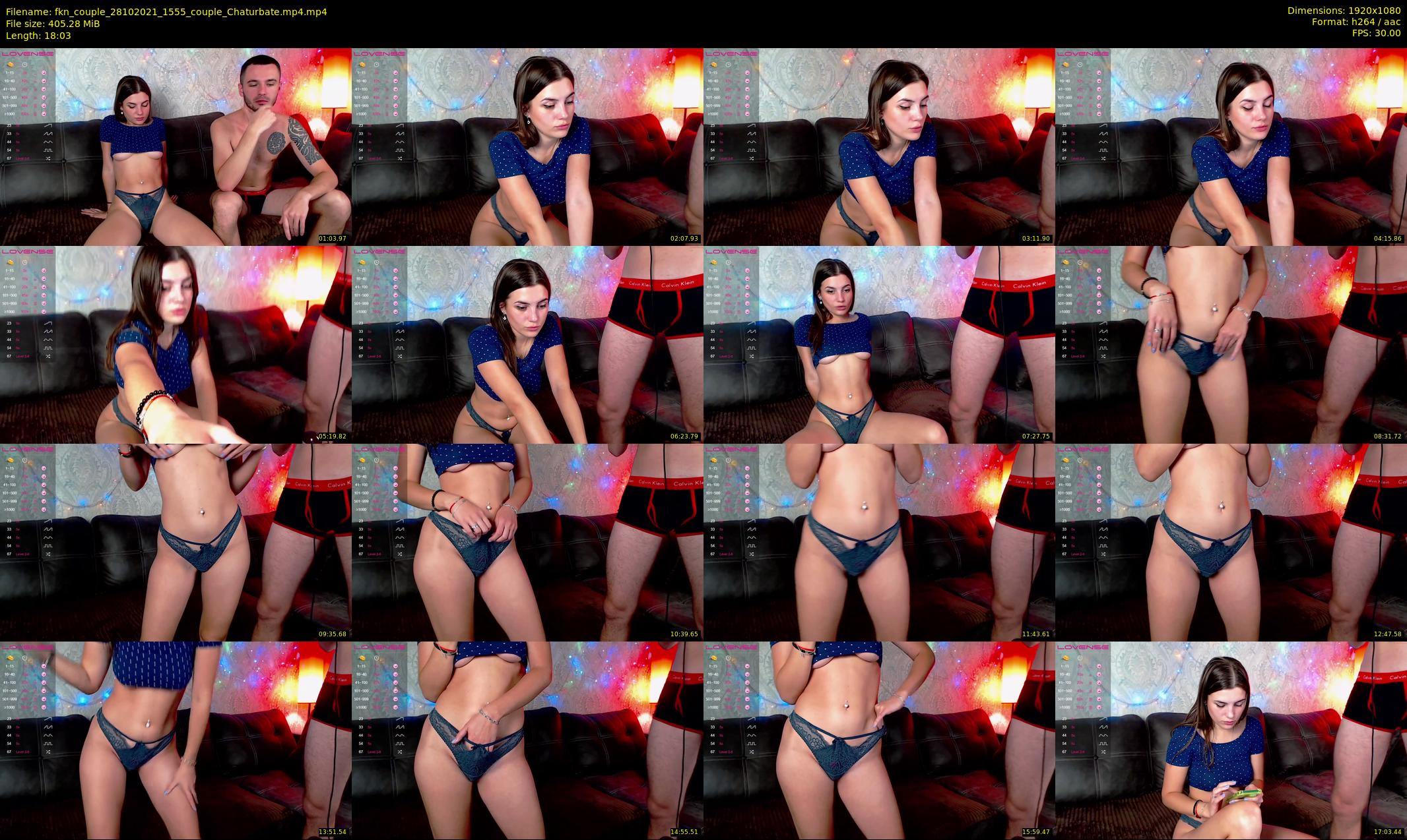 fkn_couple — 19 minute Chaturbate couple cam show recording, 1080p, Oct 28, 2021