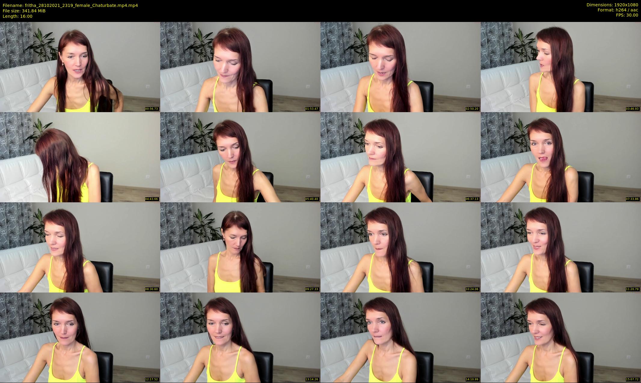 fritha — 16 minute Chaturbate female cam show recording, 1080p, Oct 28, 2021