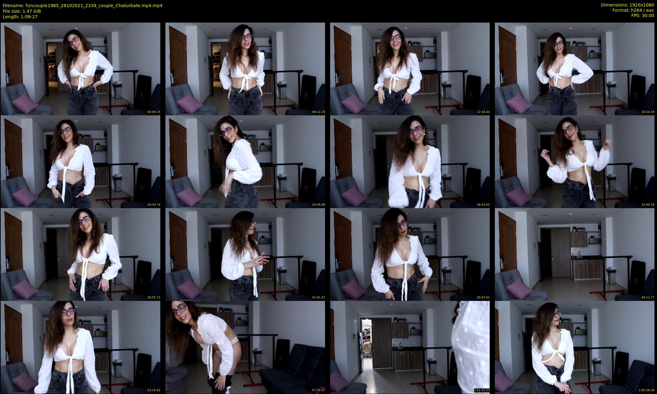 funcouple1985 — 70 minute Chaturbate couple cam show recording, 1080p, Oct 28, 2021
