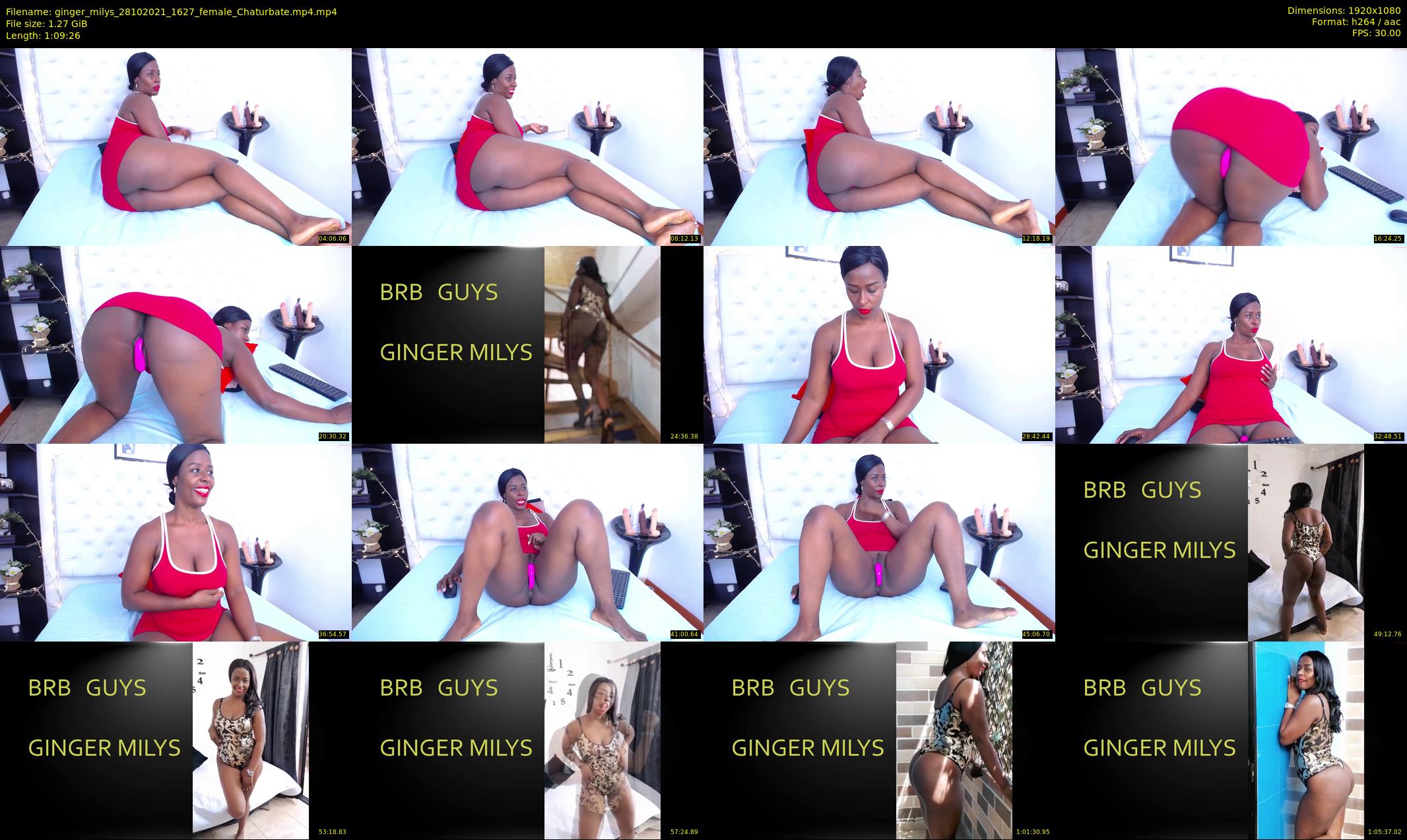 ginger_milys — 70 minute Chaturbate female cam show recording, 1080p, Oct 28, 2021