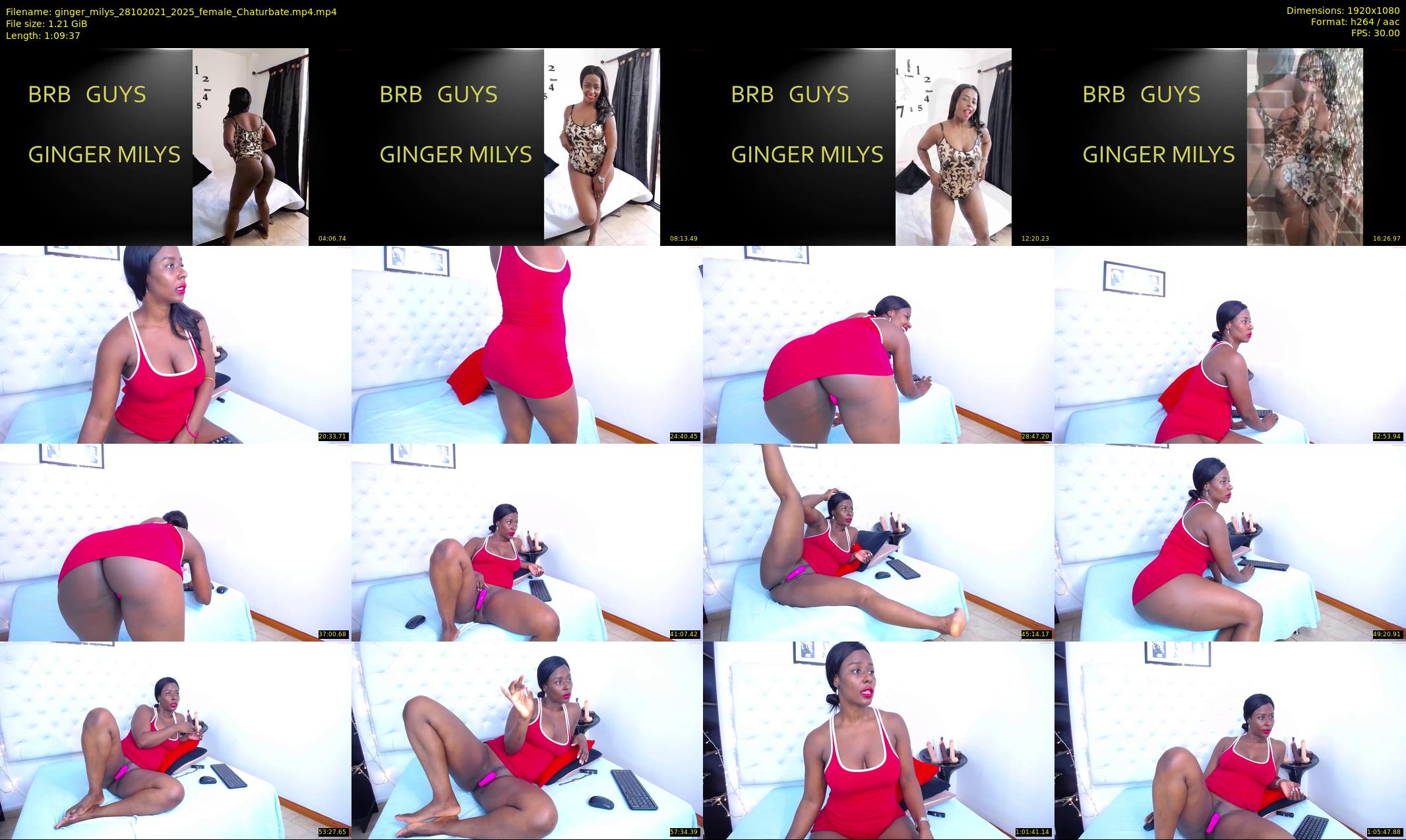 ginger_milys — 70 minute Chaturbate female cam show recording, 1080p, Oct 28, 2021