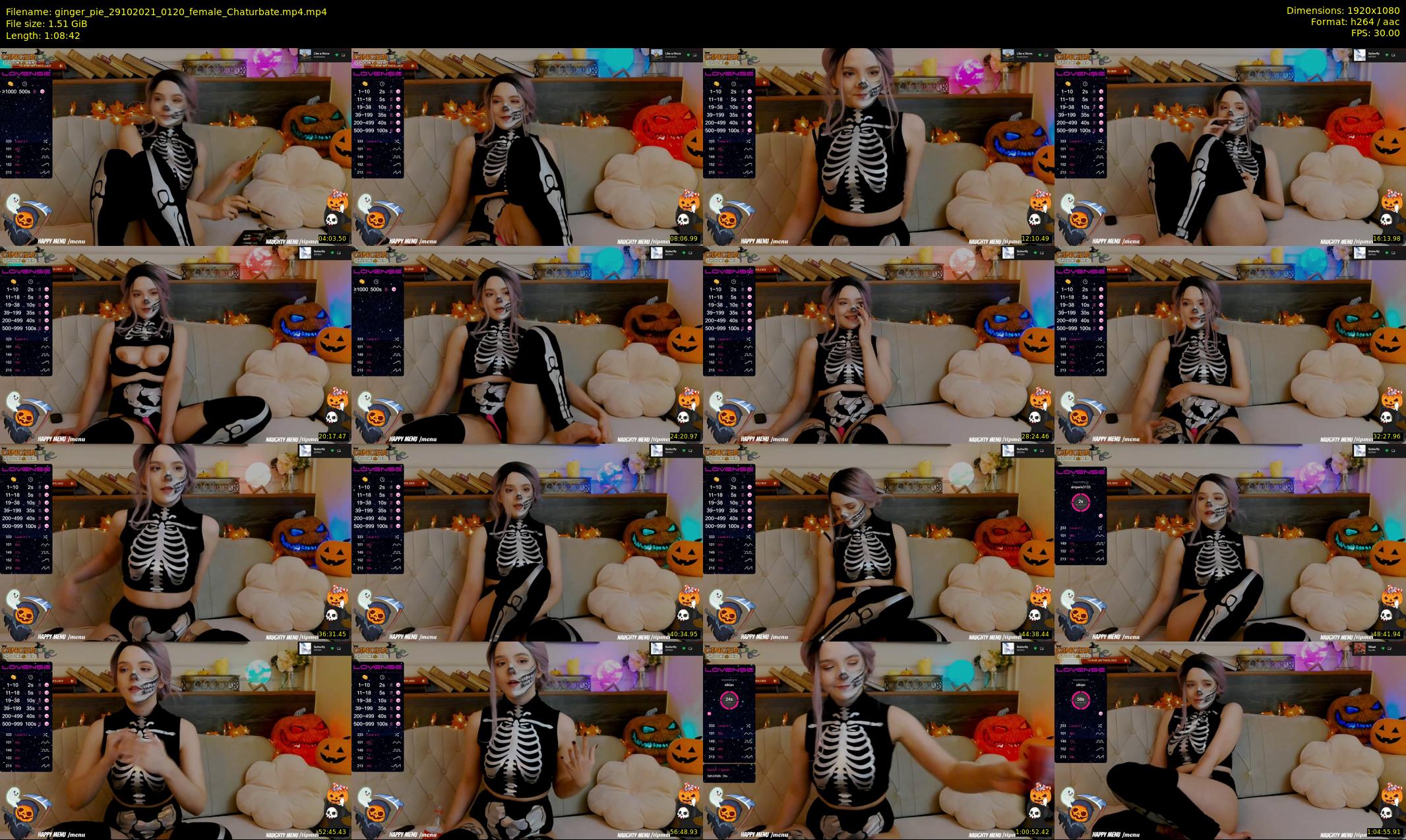 ginger_pie — 69 minute Chaturbate female cam show recording, 1080p, Oct 29, 2021