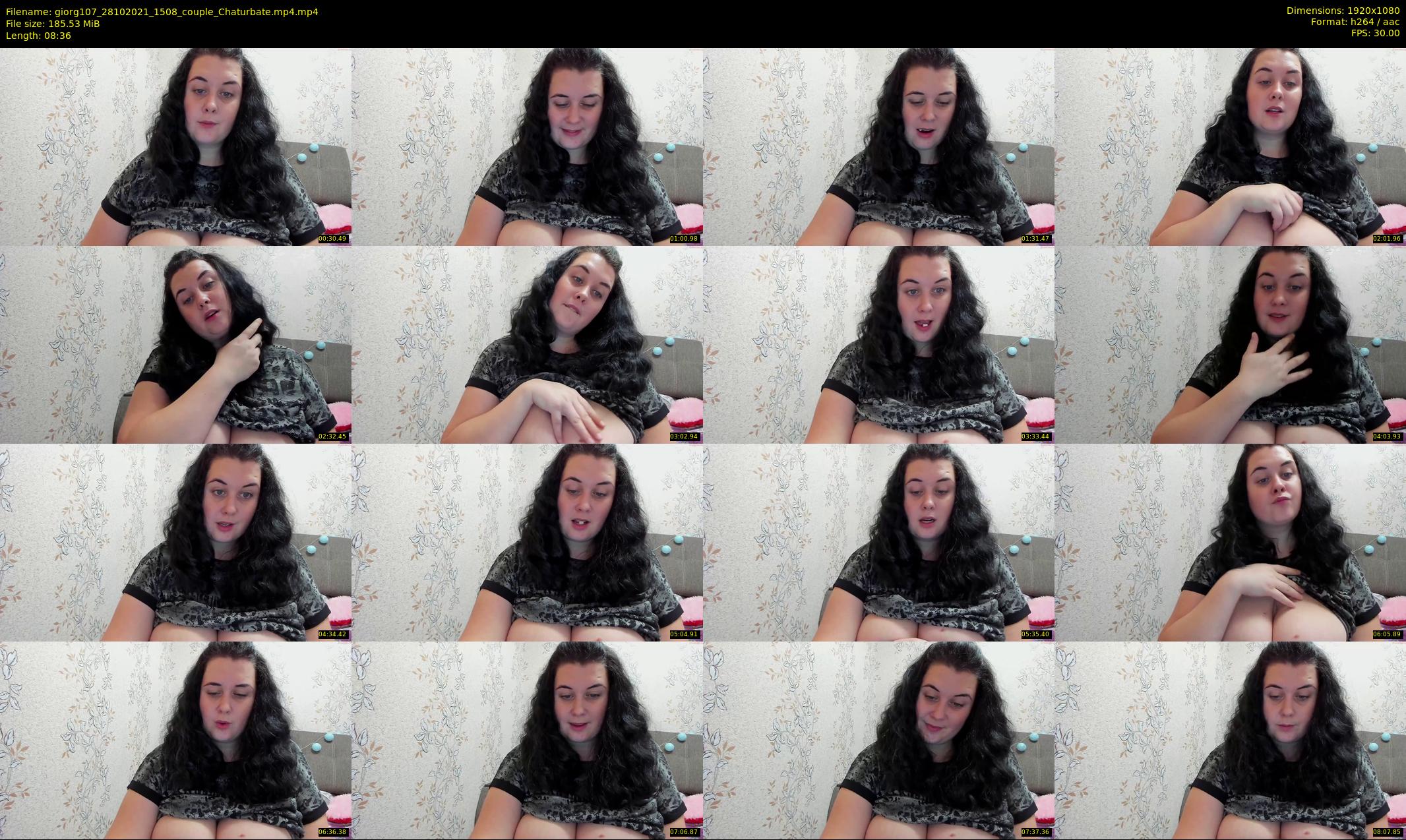 giorg107 — 9 minute Chaturbate couple cam show recording, 1080p, Oct 28, 2021