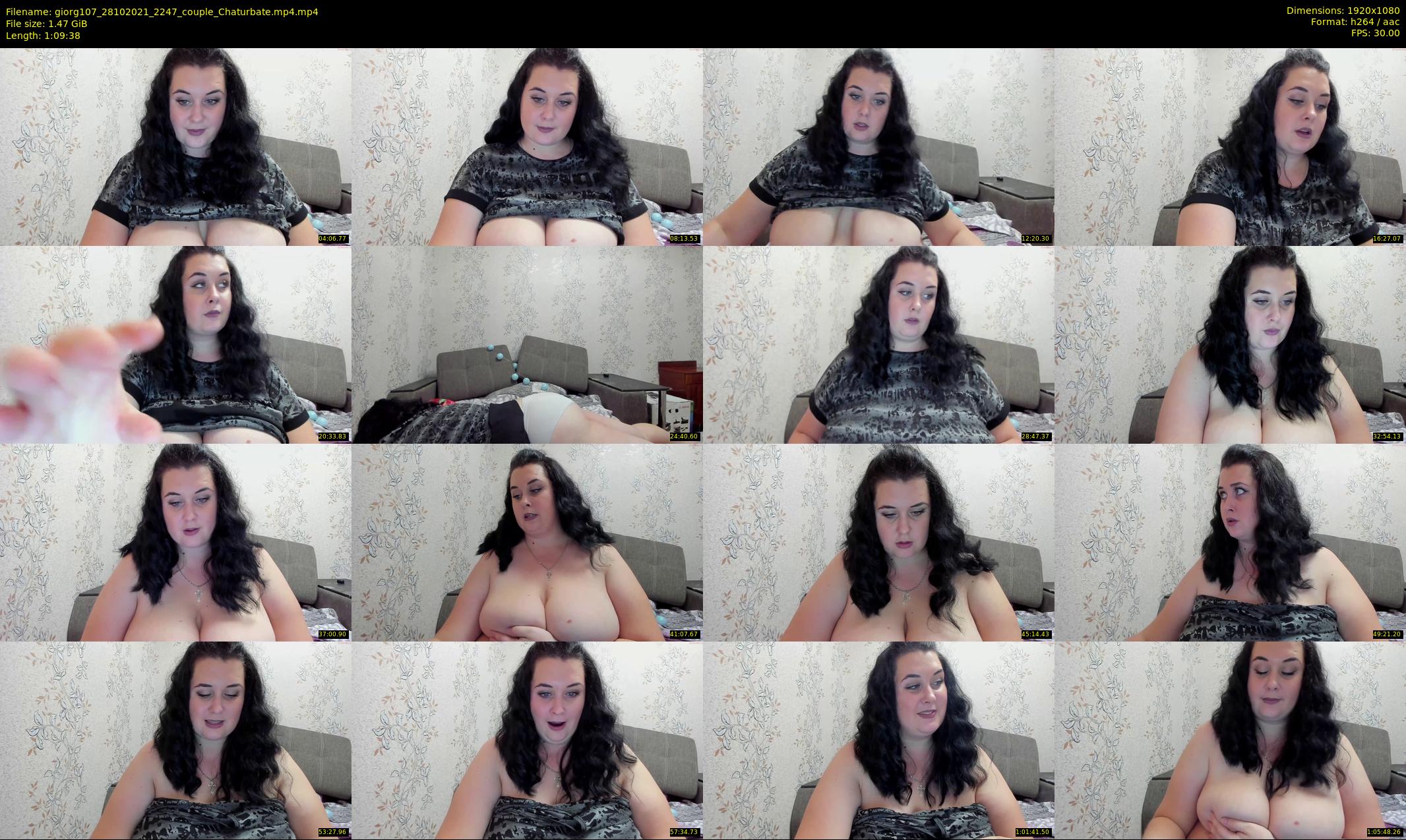 giorg107 — 70 minute Chaturbate couple cam show recording, 1080p, Oct 28, 2021