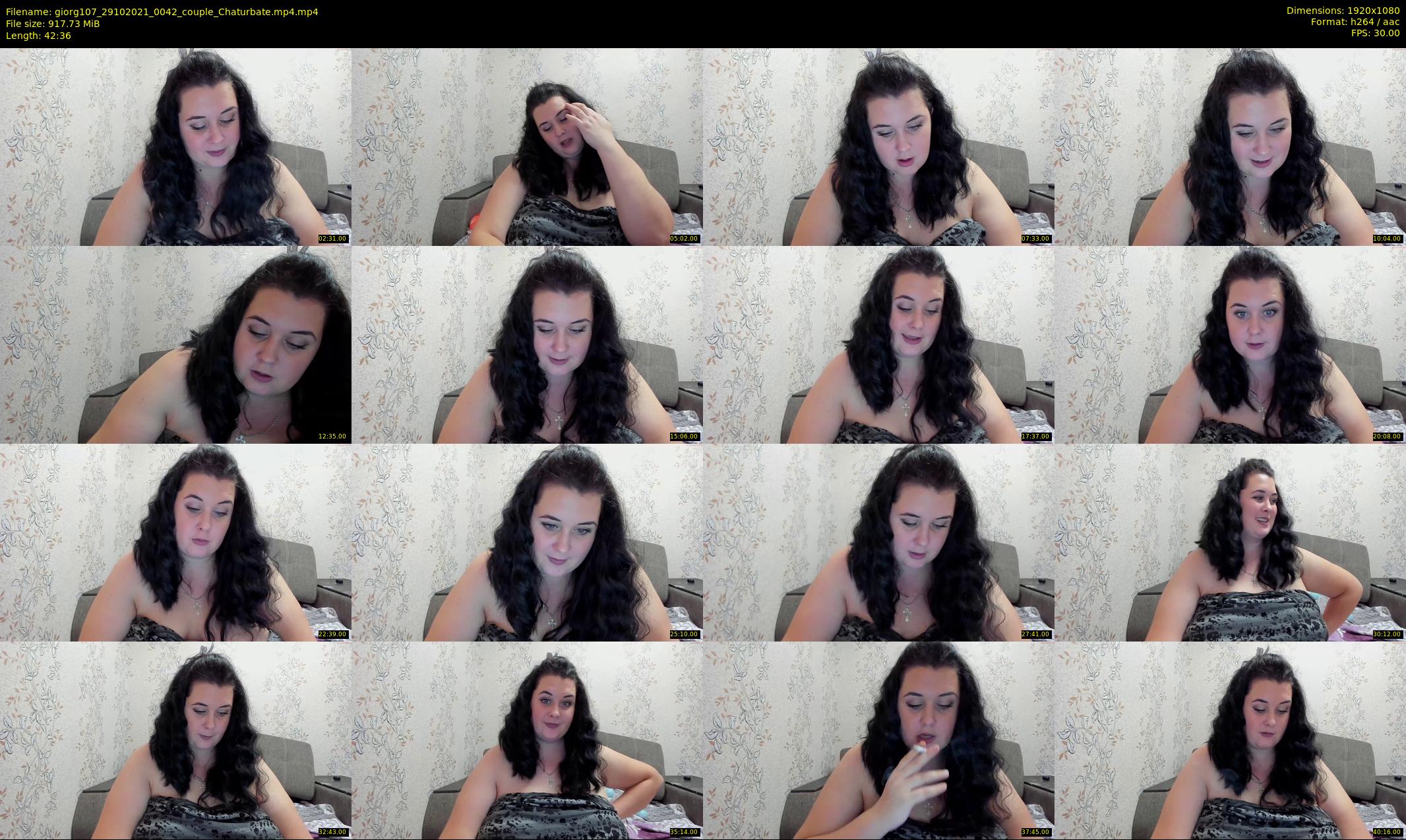 giorg107 — 43 minute Chaturbate couple cam show recording, 1080p, Oct 29, 2021