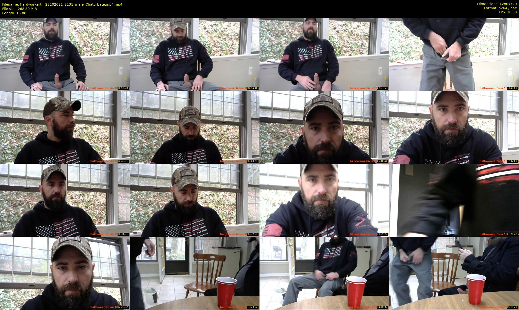 hardworkertn — 17 minute Chaturbate male cam show recording, 720p, Oct 28, 2021
