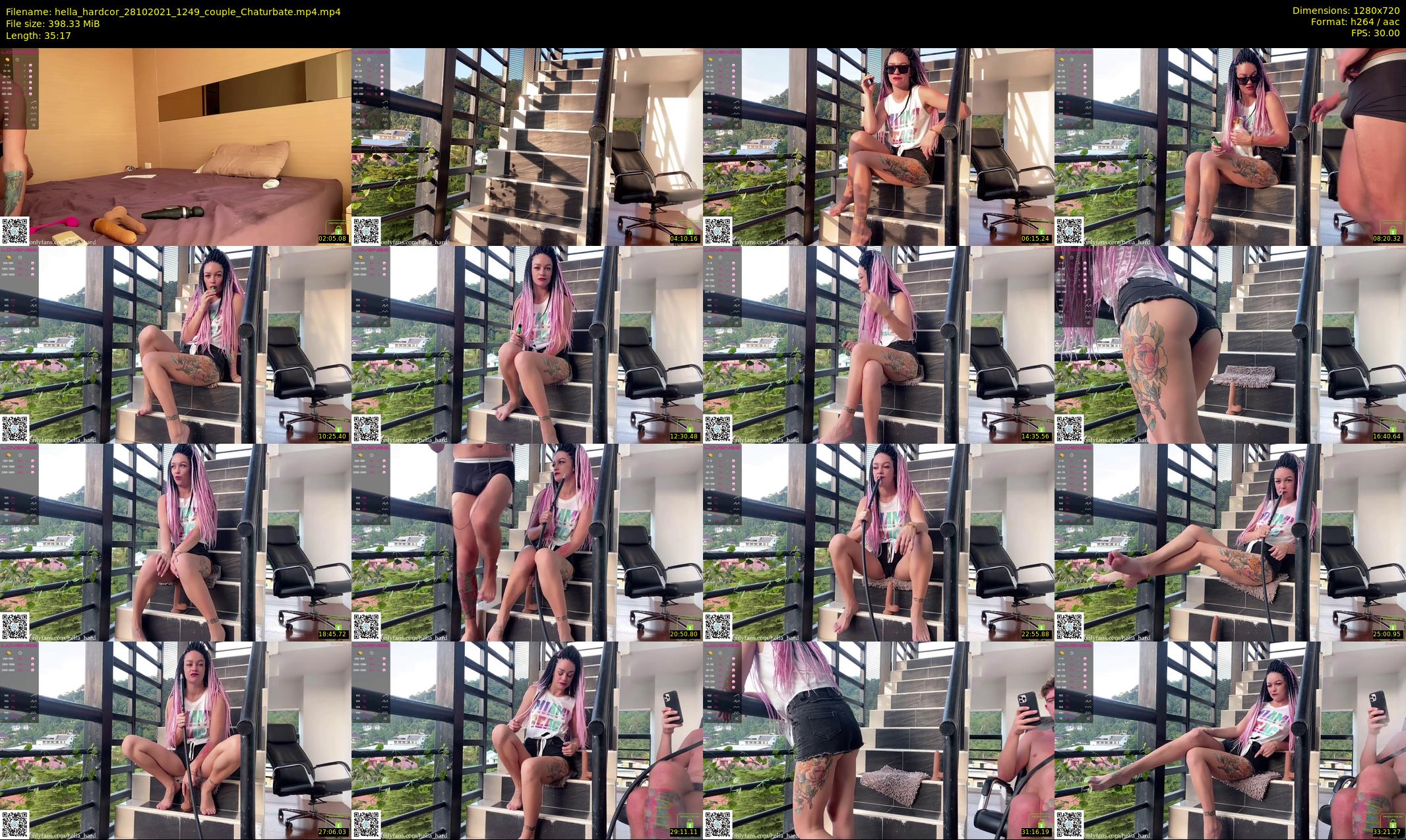 hella_hardcor — 36 minute Chaturbate female cam show recording, 720p, Oct 28, 2021