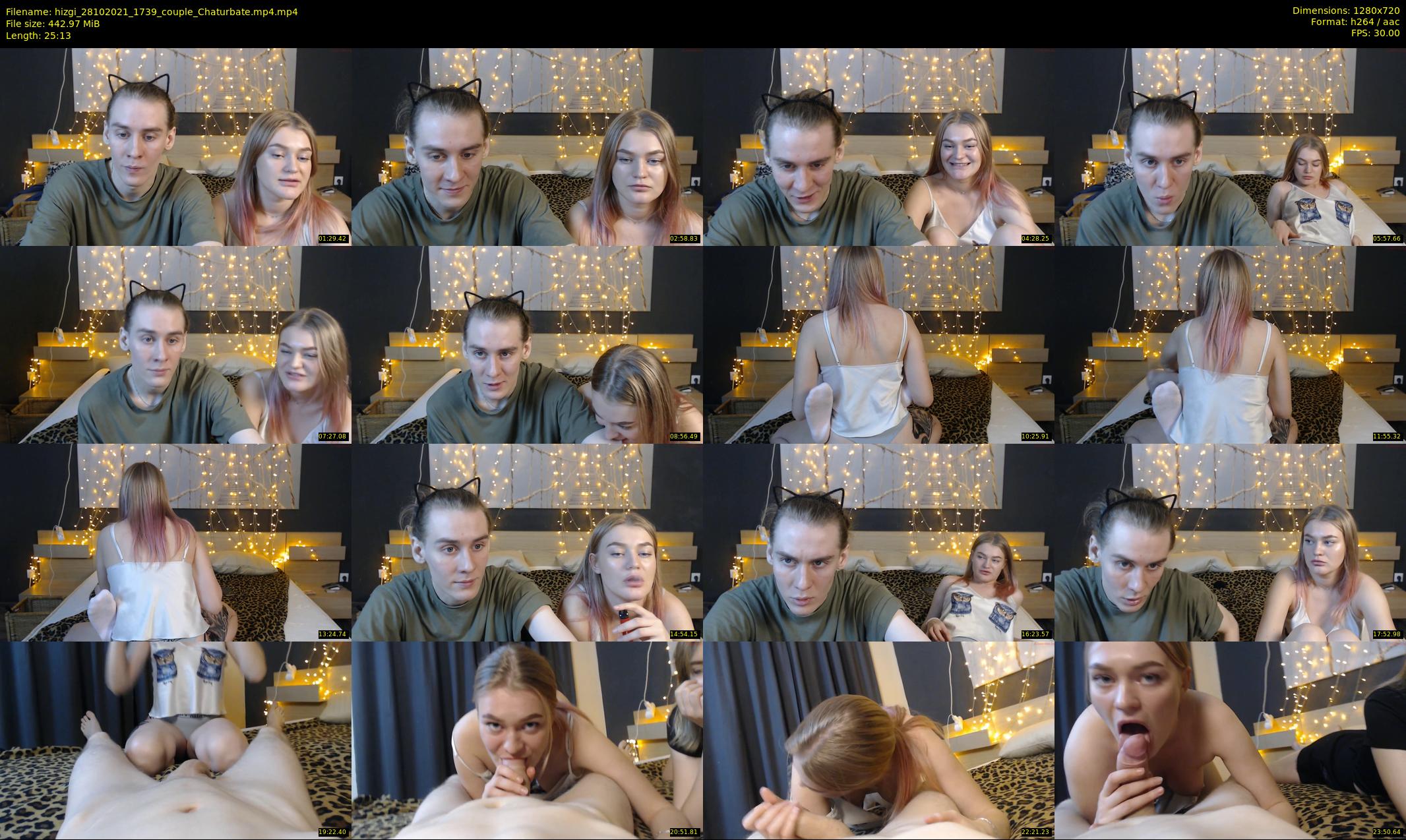 hizgi — 26 minute Chaturbate couple cam show recording, 720p, Oct 28, 2021