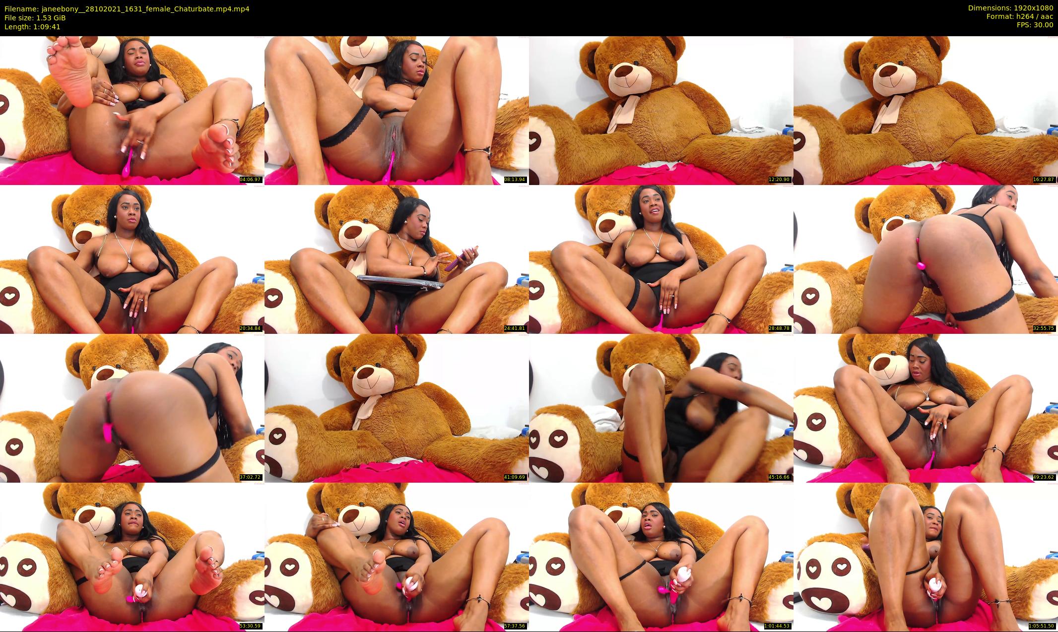 janeebony_ — 70 minute Chaturbate female cam show recording, 1080p, Oct 28, 2021