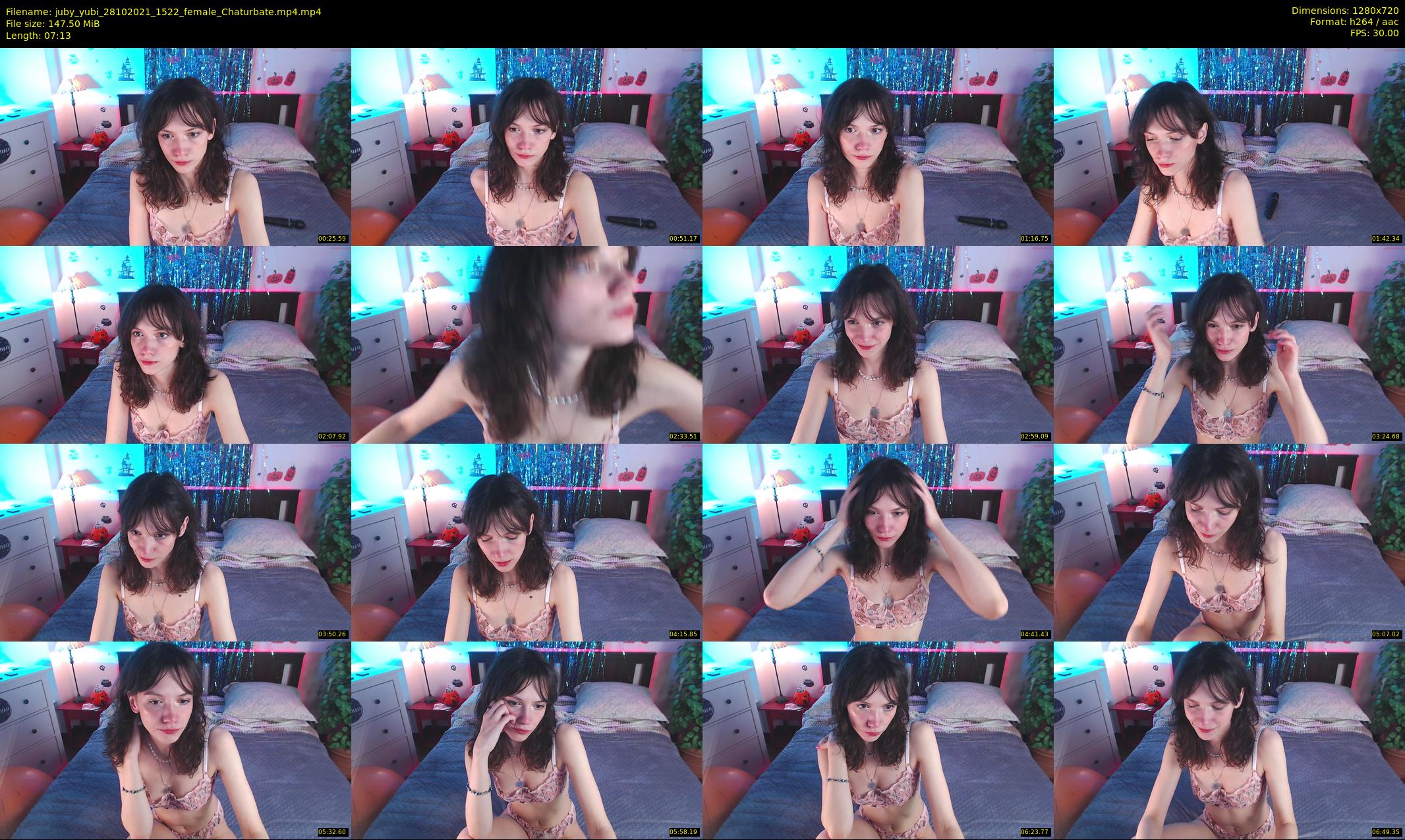 juby_yubi — 8 minute Chaturbate female cam show recording, 720p, Oct 28, 2021