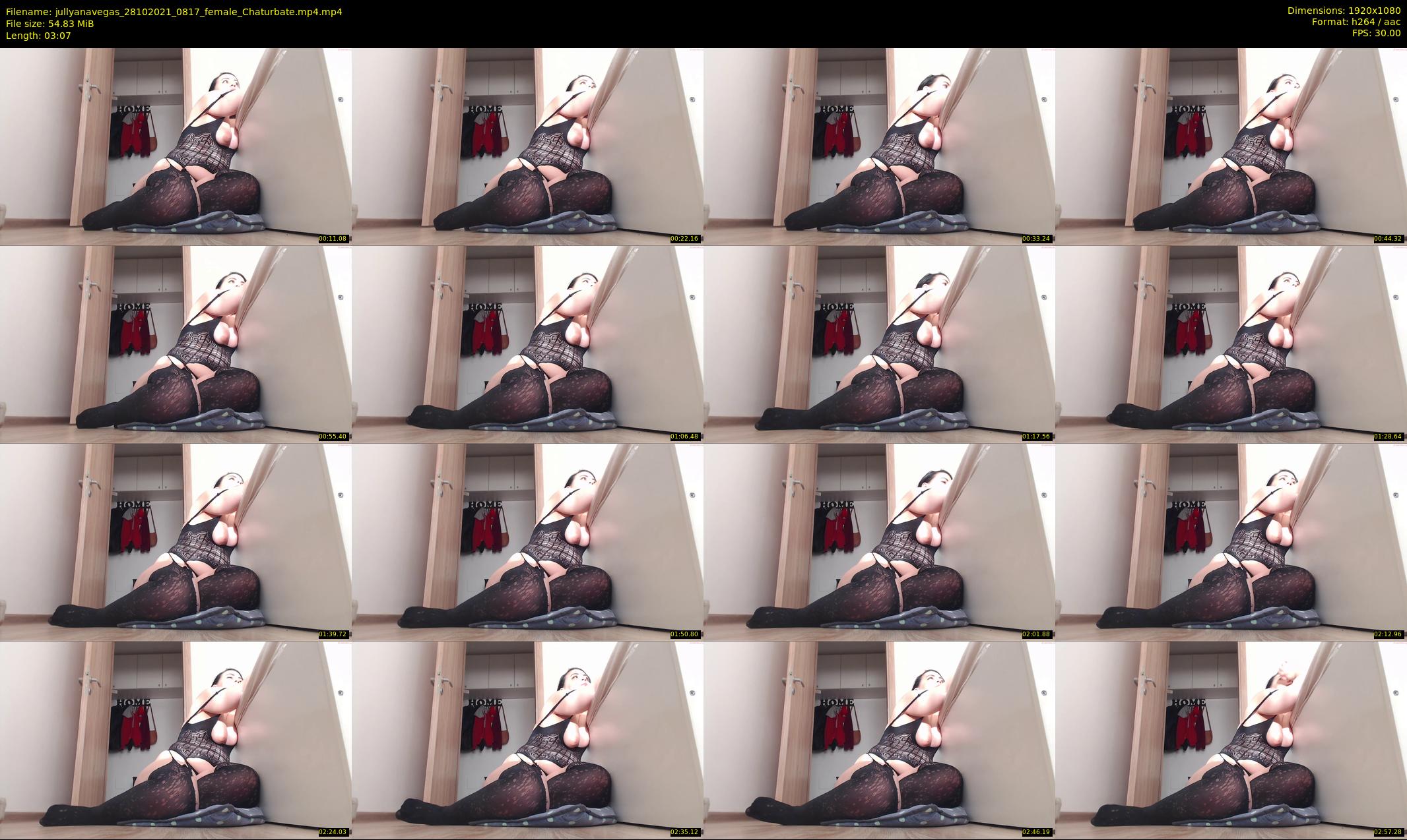 jullyanavegas — 4 minute Chaturbate female cam show recording, 1080p, Oct 28, 2021
