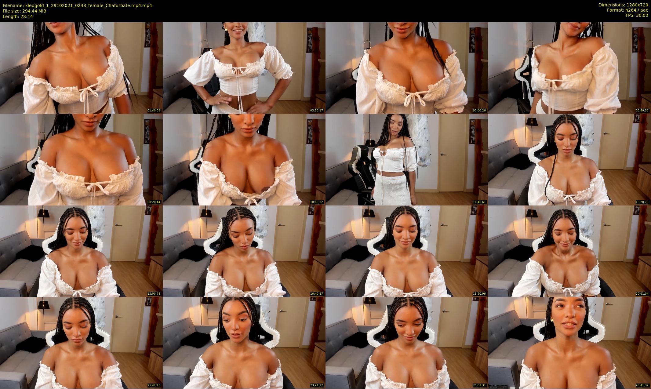 kleogold_1 — 29 minute Chaturbate female cam show recording, 720p, Oct 29, 2021