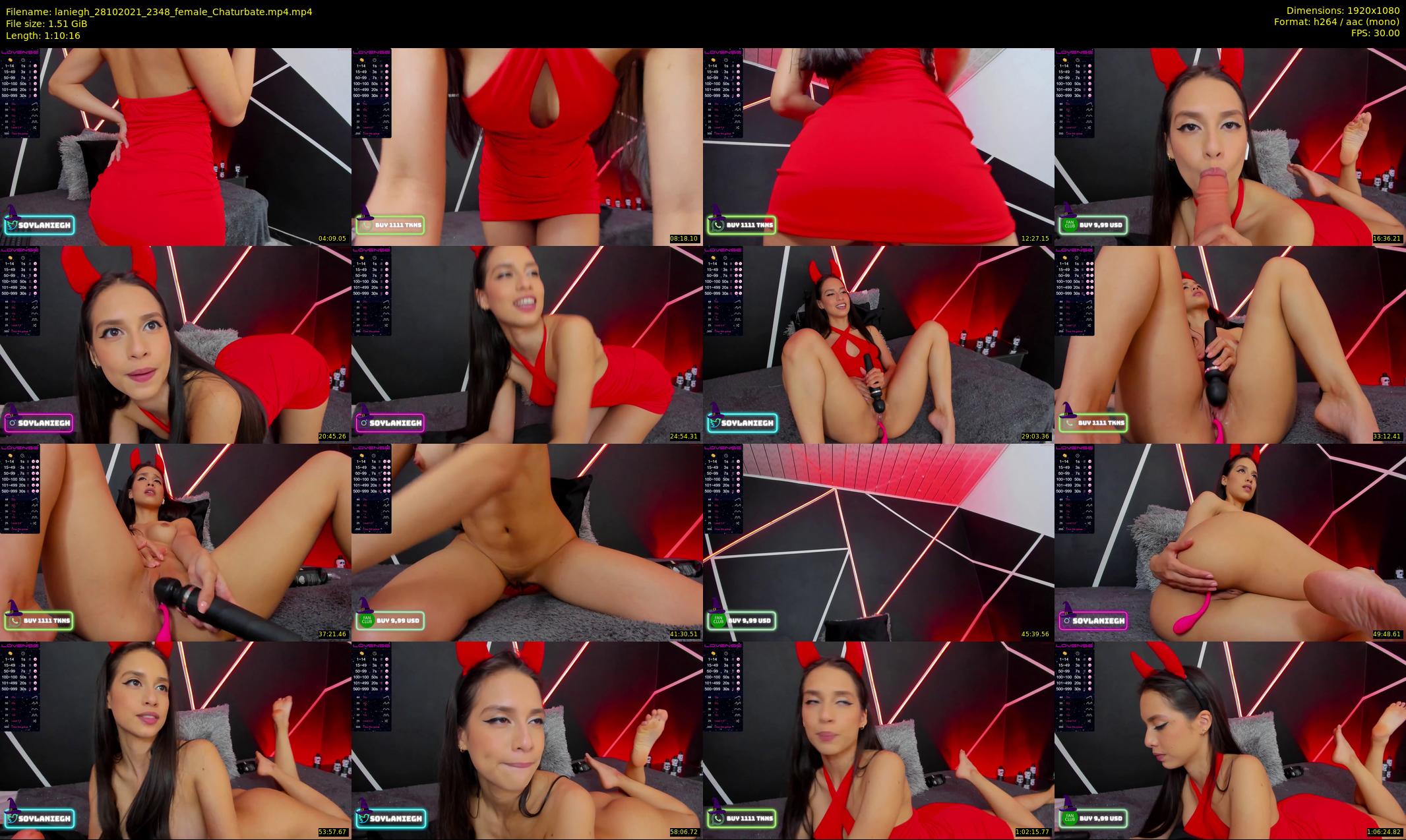 laniegh — 71 minute Chaturbate female cam show recording, 1080p, Oct 28, 2021