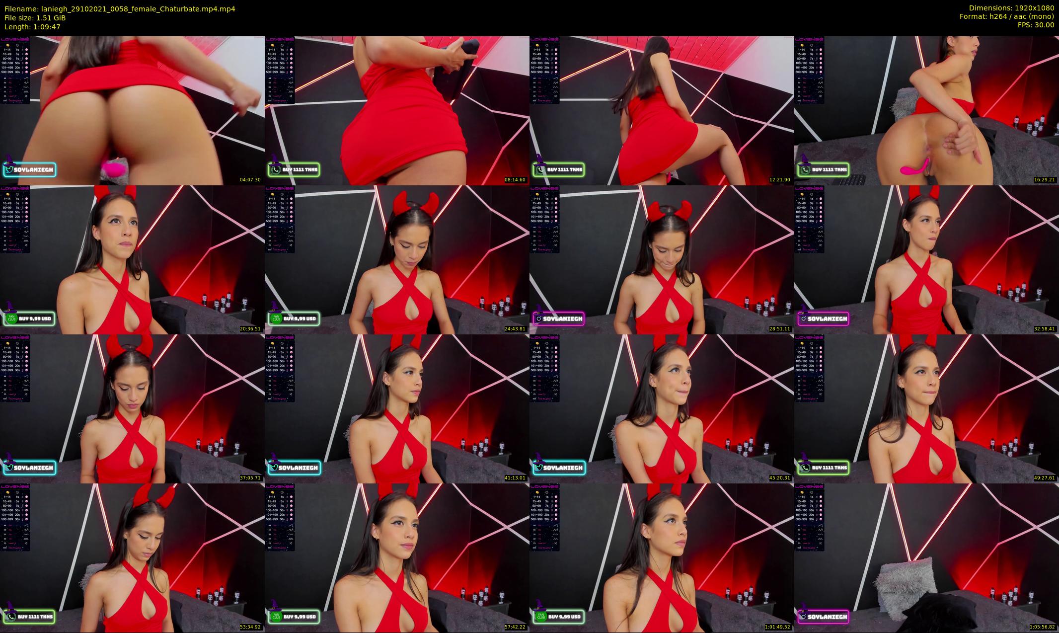 laniegh — 70 minute Chaturbate female cam show recording, 1080p, Oct 29, 2021