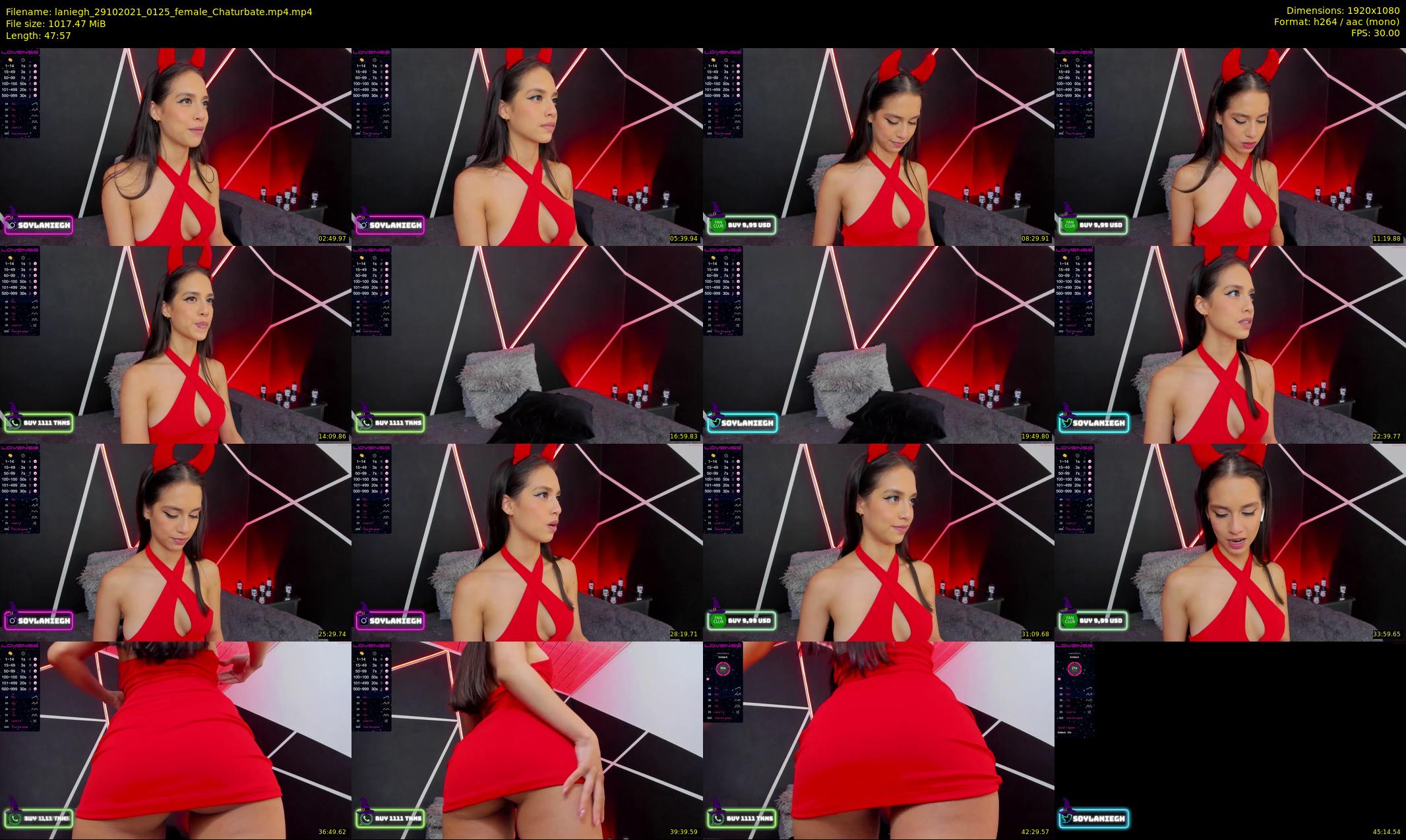 laniegh — 48 minute Chaturbate female cam show recording, 1080p, Oct 29, 2021