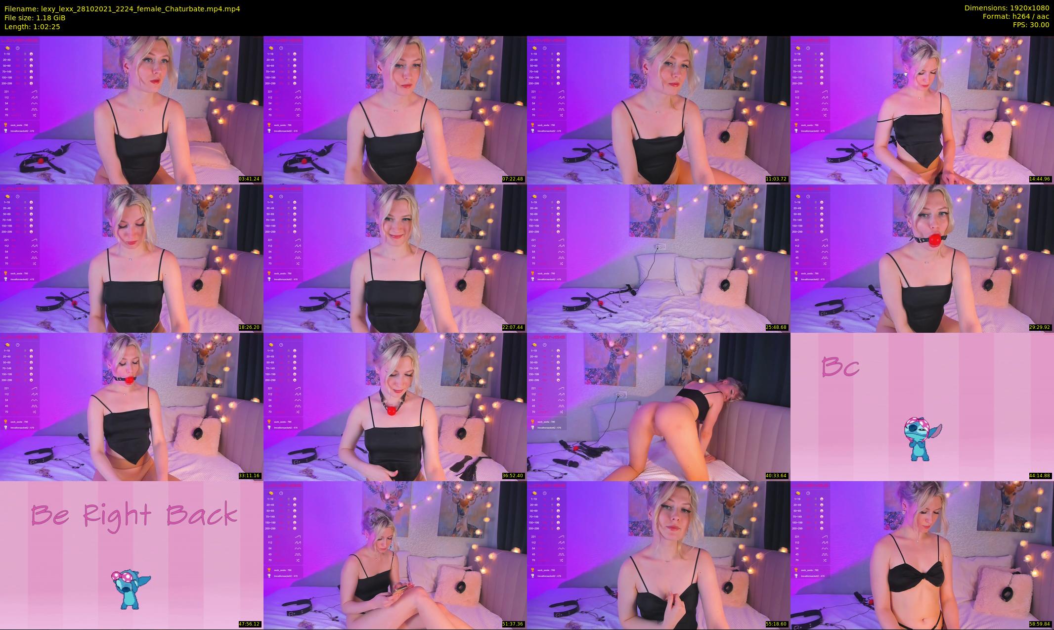 lexy_lexx — 63 minute Chaturbate female cam show recording, 1080p, Oct 28, 2021