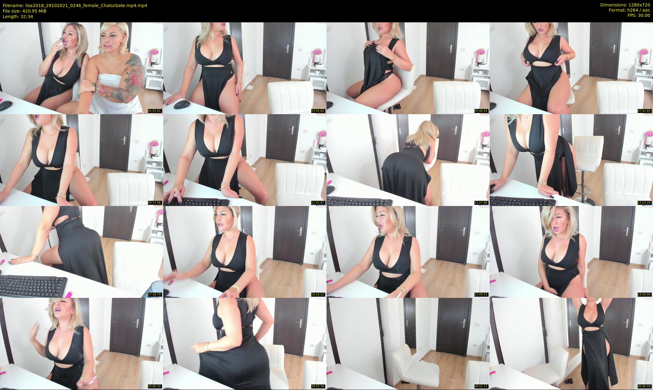 lisa2018 — 33 minute Chaturbate female cam show recording, 720p, Oct 29, 2021