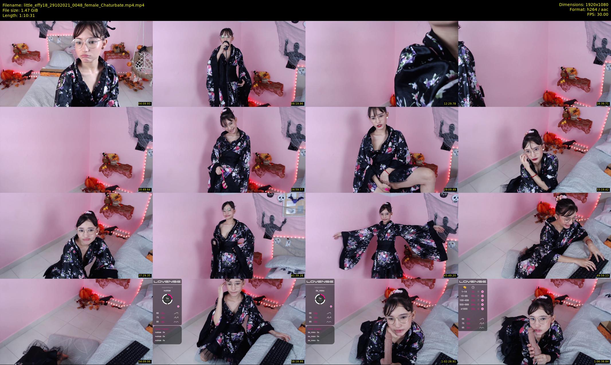 little_effy18 — 71 minute Chaturbate female cam show recording, 1080p, Oct 29, 2021