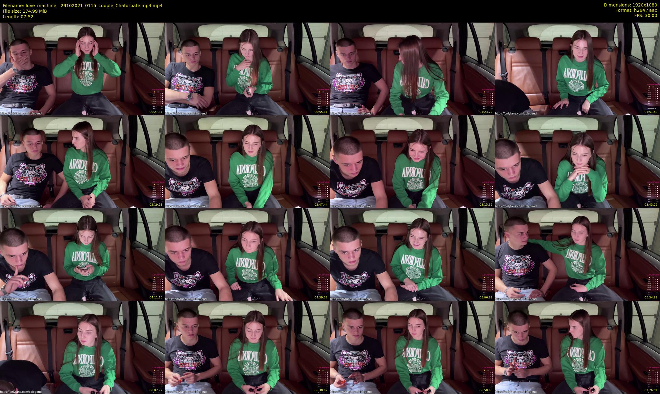love_machine_ — 8 minute Chaturbate couple cam show recording, 1080p, Oct 29, 2021