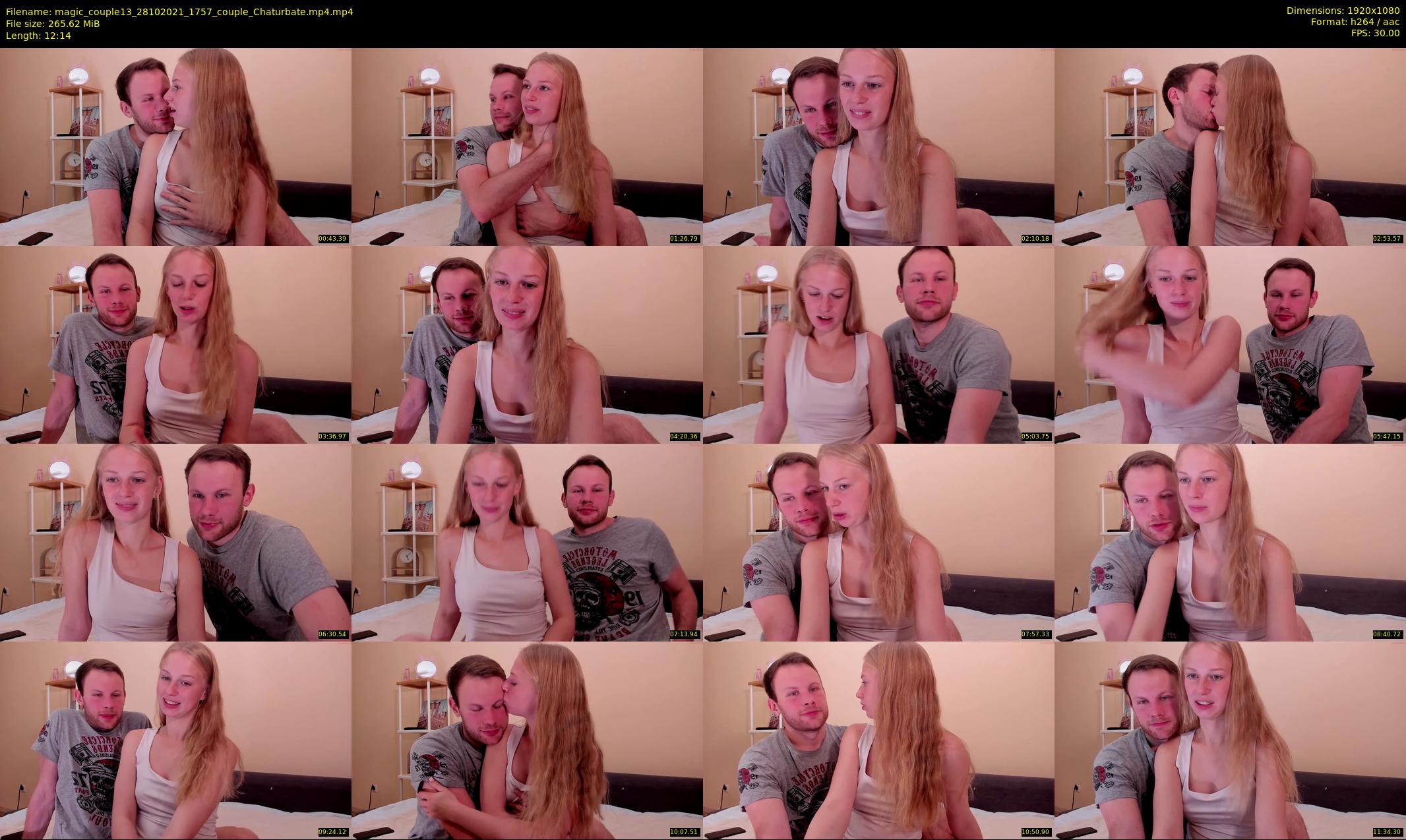 magic_couple13 — 13 minute Chaturbate couple cam show recording, 1080p, Oct 28, 2021