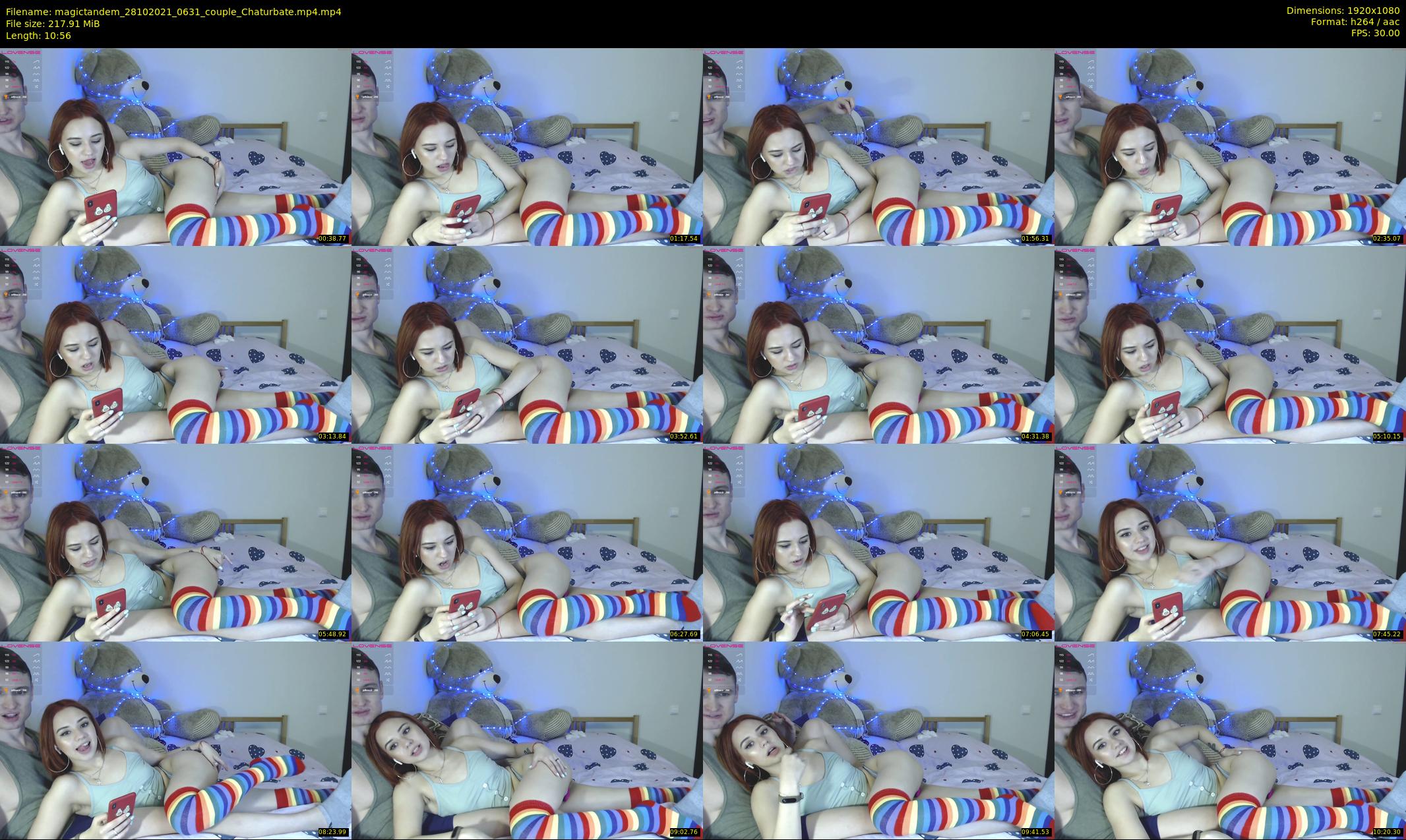 magictandem — 11 minute Chaturbate couple cam show recording, 1080p, Oct 28, 2021
