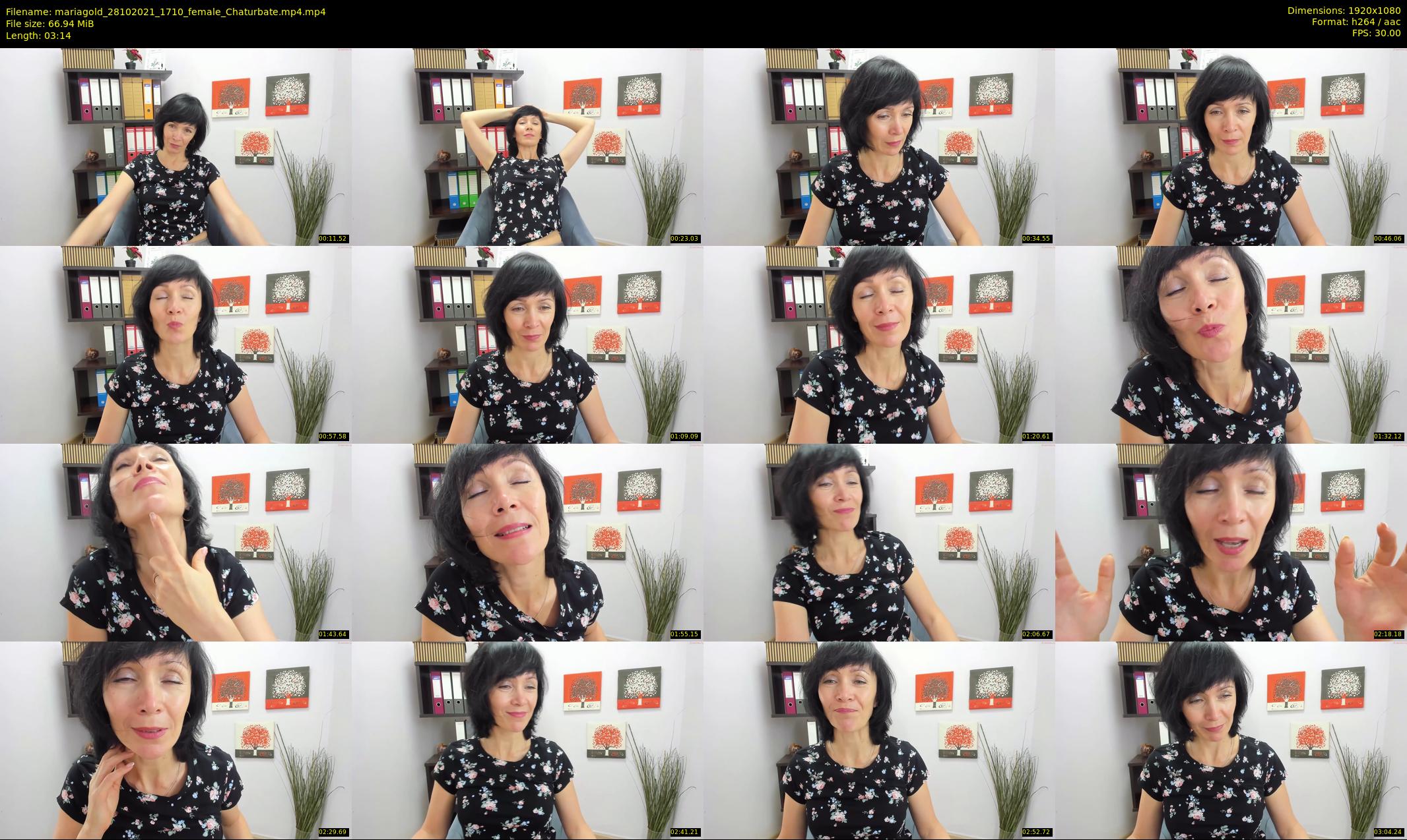 mariagold — 4 minute Chaturbate female cam show recording, 1080p, Oct 28, 2021