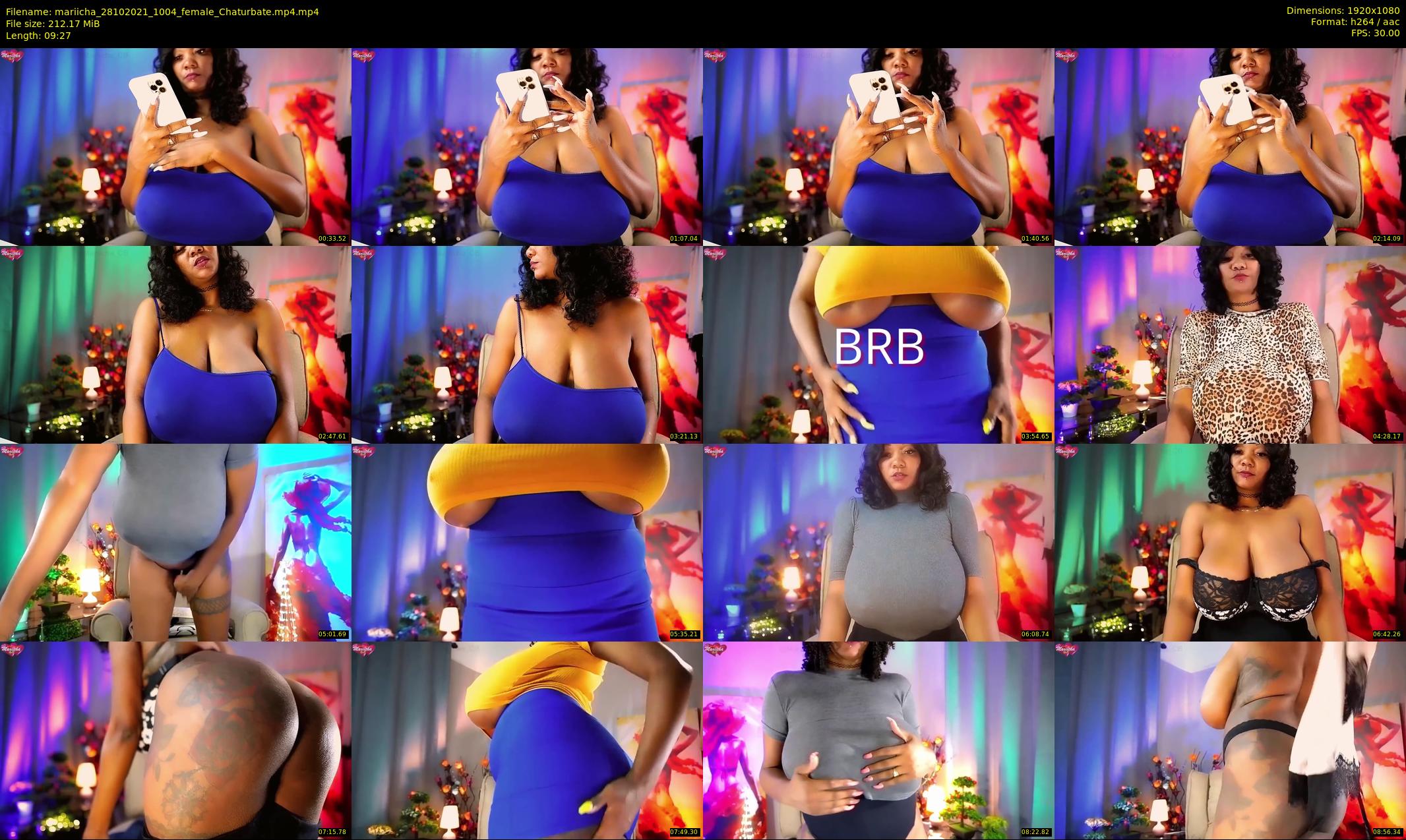 mariicha — 10 minute Chaturbate female cam show recording, 1080p, Oct 28, 2021