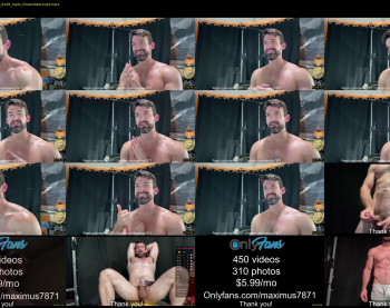 maximus_787 — 7 minute Chaturbate male cam show recording, 1080p, Oct 29, 2021