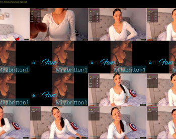 milabritton1 — 96 minute Chaturbate female cam show recording, 720p, Oct 28, 2021