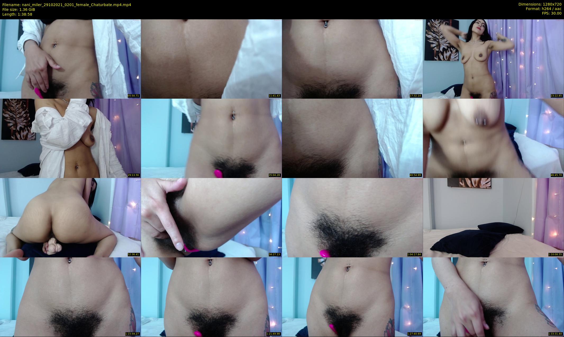 nani_miler — 99 minute Chaturbate female cam show recording, 720p, Oct 29, 2021