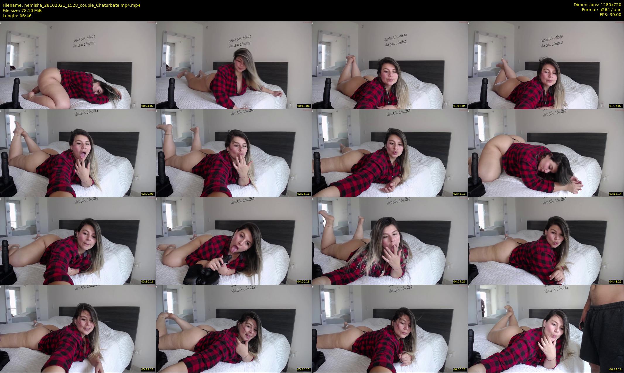 nemisha — 7 minute Chaturbate female cam show recording, 720p, Oct 28, 2021