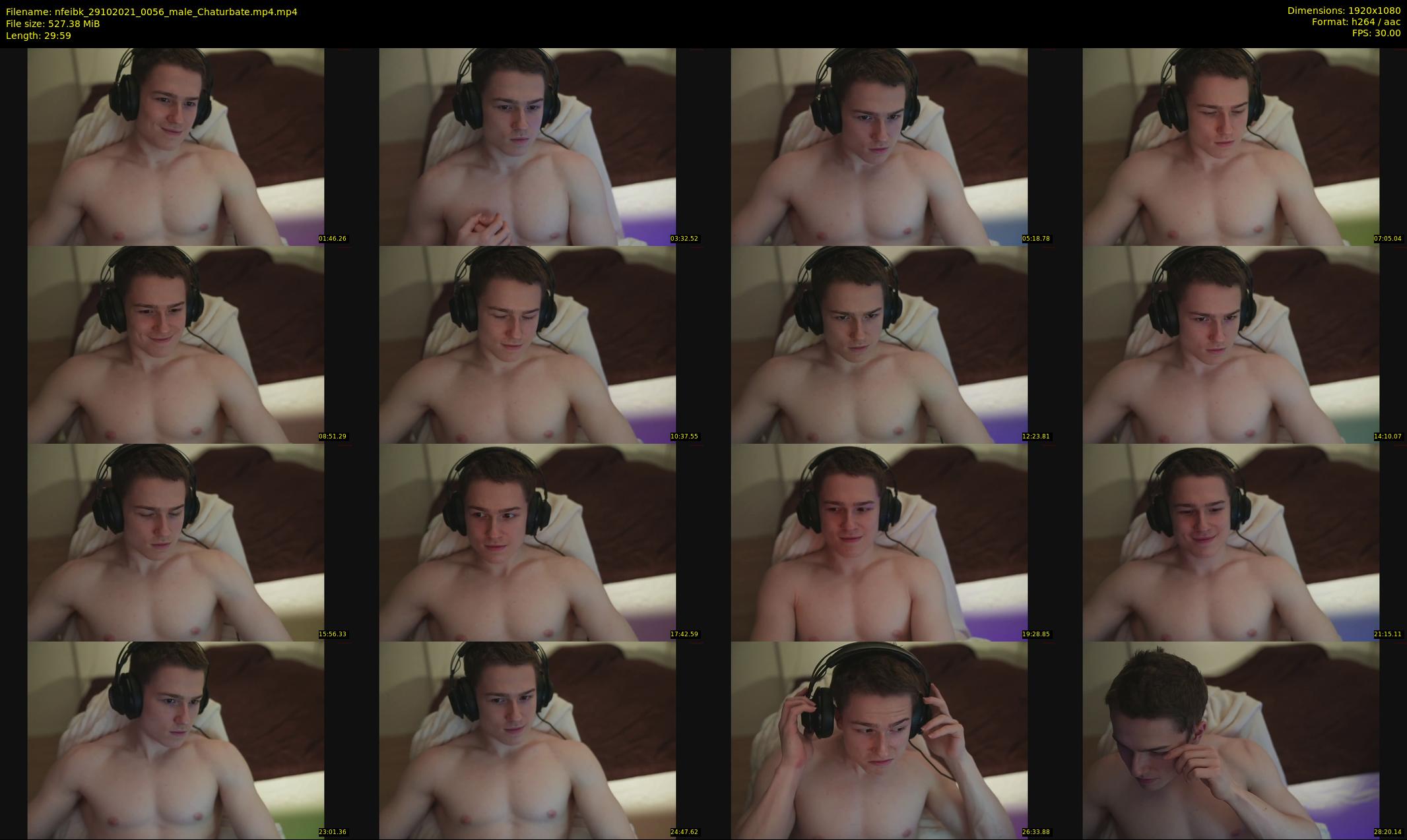 nfeibk — 30 minute Chaturbate male cam show recording, 1080p, Oct 29, 2021