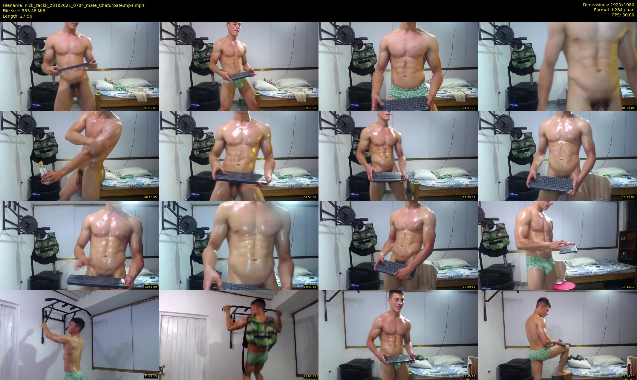 nick_zackk — 28 minute Chaturbate male cam show recording, 1080p, Oct 28, 2021