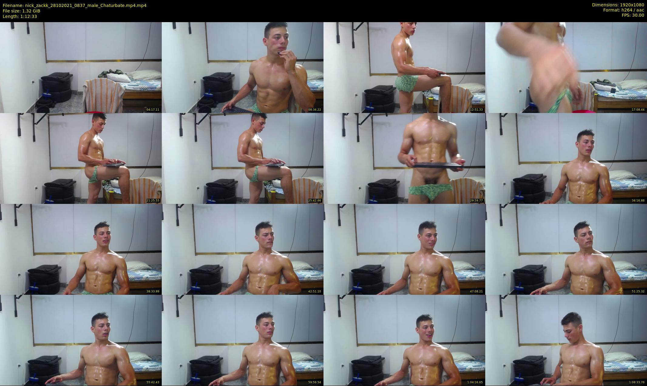 nick_zackk — 73 minute Chaturbate male cam show recording, 1080p, Oct 28, 2021