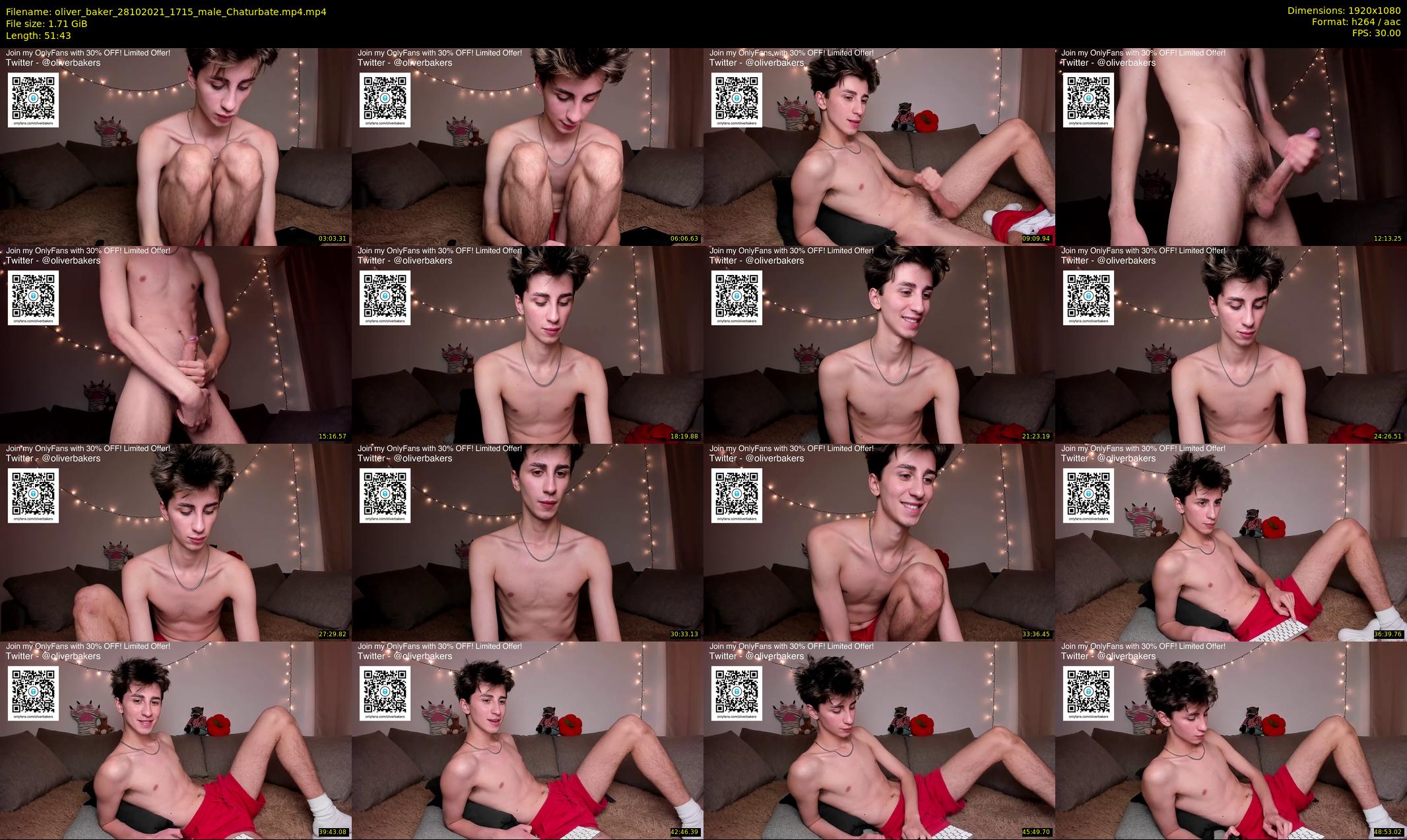 oliver_baker — 52 minute Chaturbate male cam show recording, 1080p, Oct 28, 2021