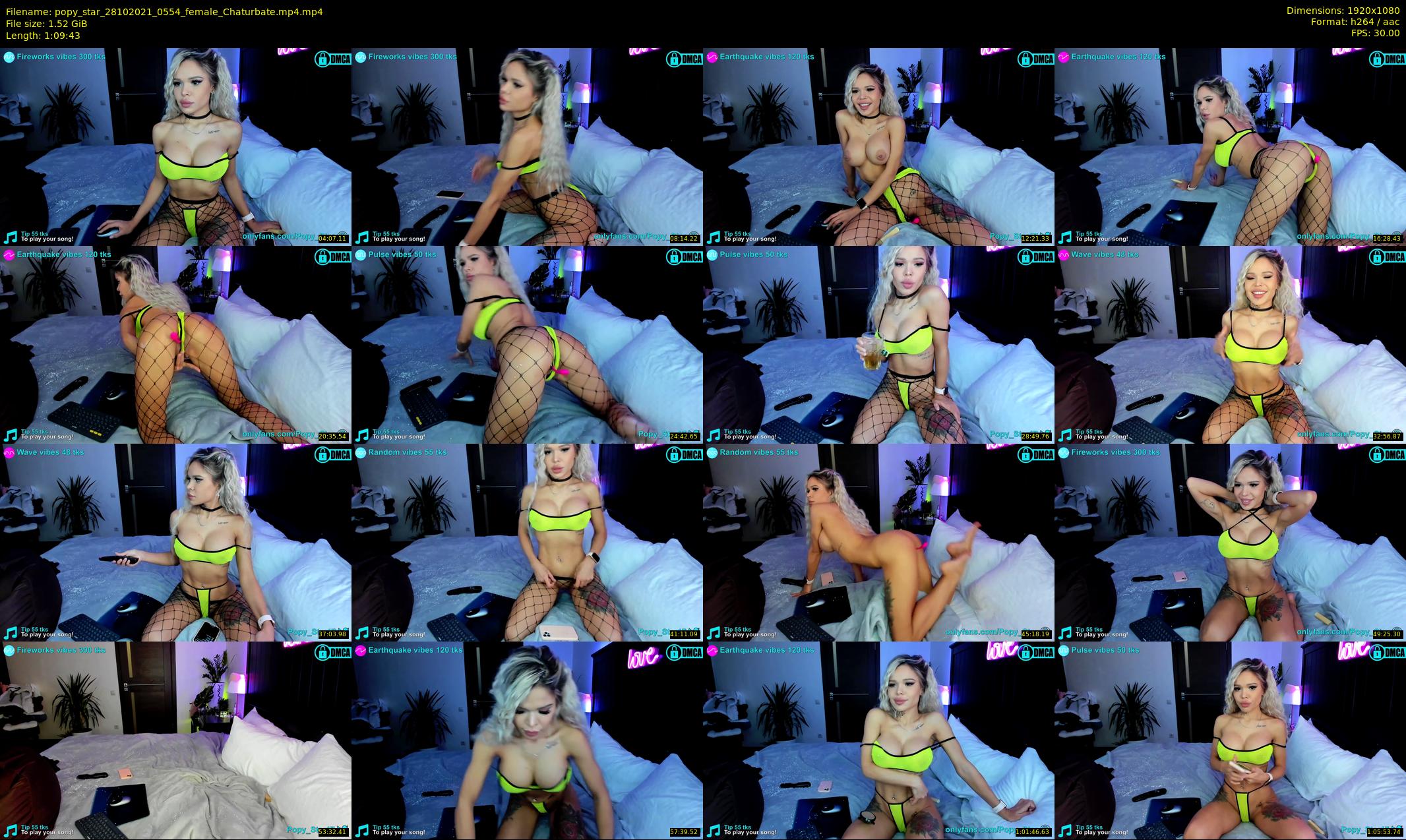 popy_star — 70 minute Chaturbate couple cam show recording, 1080p, Oct 28, 2021