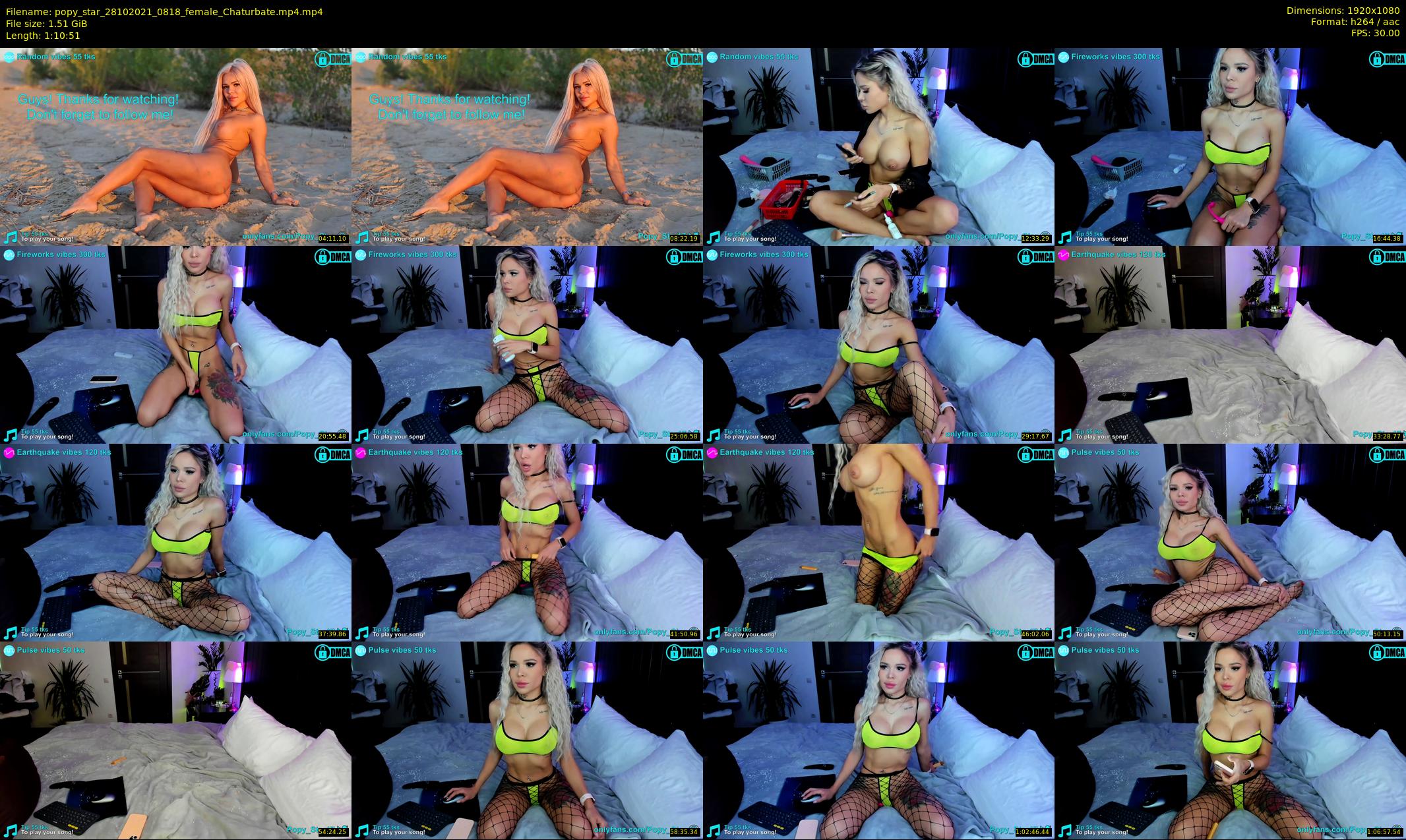 popy_star — 71 minute Chaturbate couple cam show recording, 1080p, Oct 28, 2021