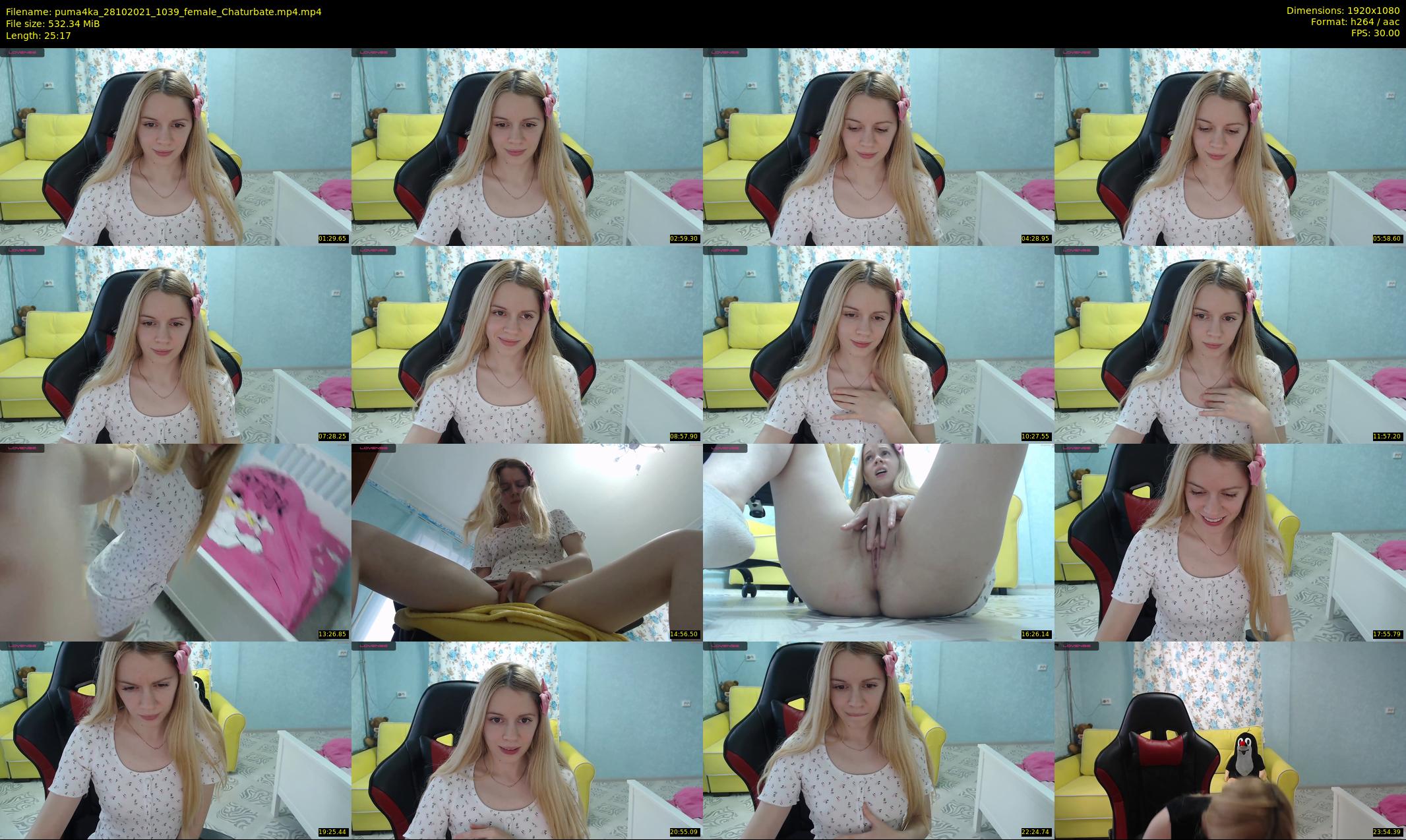 puma4ka — 26 minute Chaturbate female cam show recording, 1080p, Oct 28, 2021