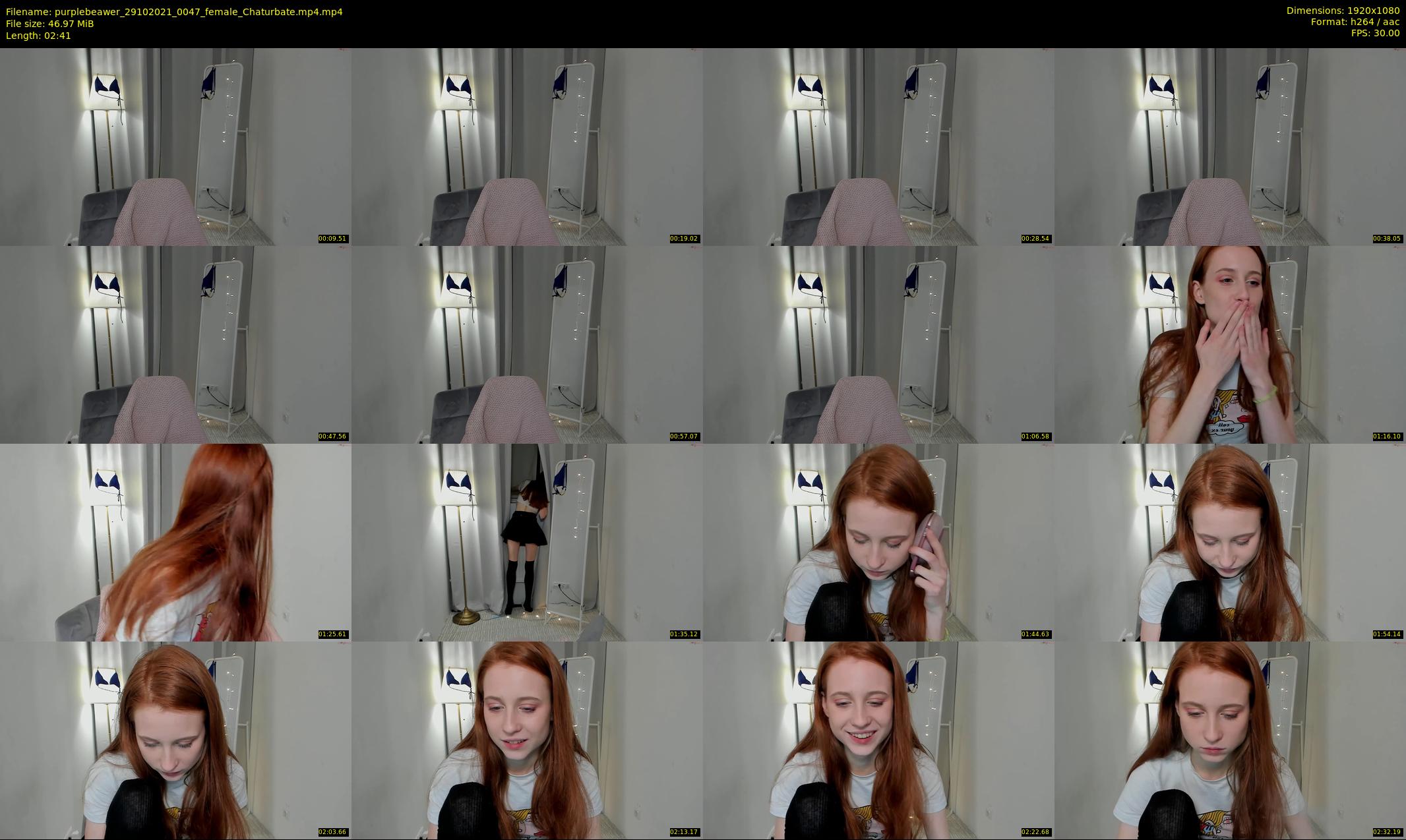 purplebeawer — 3 minute Chaturbate female cam show recording, 1080p, Oct 29, 2021