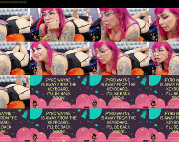 pyrowayne — 14 minute Chaturbate female cam show recording, 720p, Oct 29, 2021