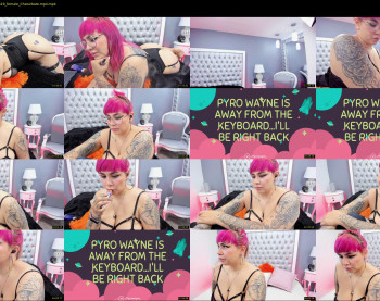 pyrowayne — 65 minute Chaturbate female cam show recording, 720p, Oct 29, 2021