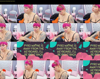pyrowayne — 35 minute Chaturbate female cam show recording, 720p, Oct 29, 2021