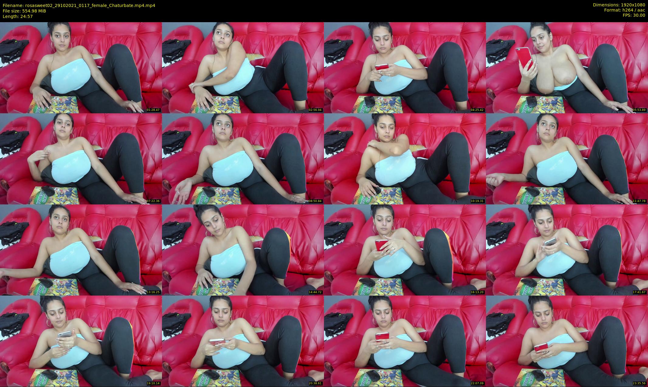 rosasweet02 — 25 minute Chaturbate female cam show recording, 1080p, Oct 29, 2021