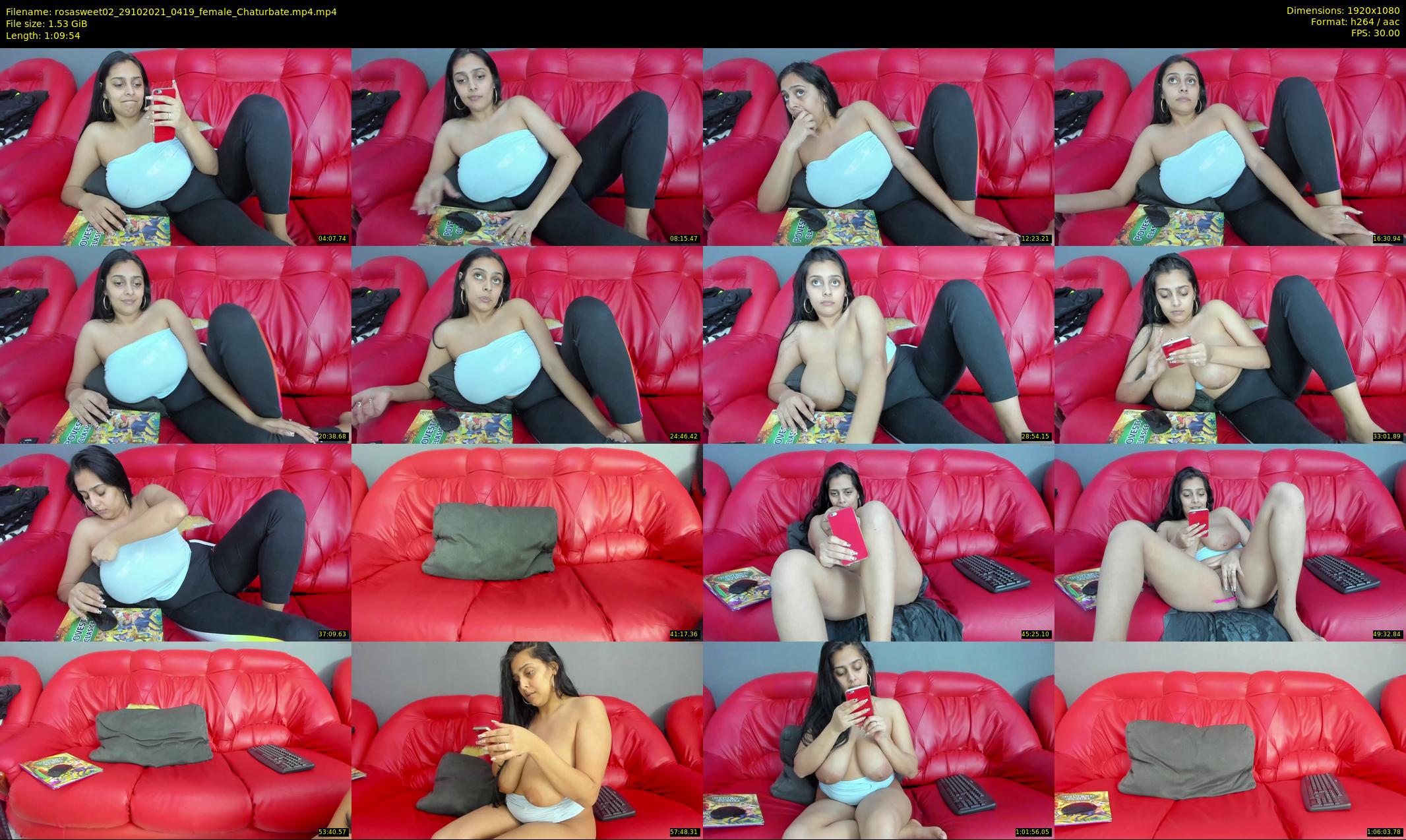 rosasweet02 — 70 minute Chaturbate female cam show recording, 1080p, Oct 29, 2021